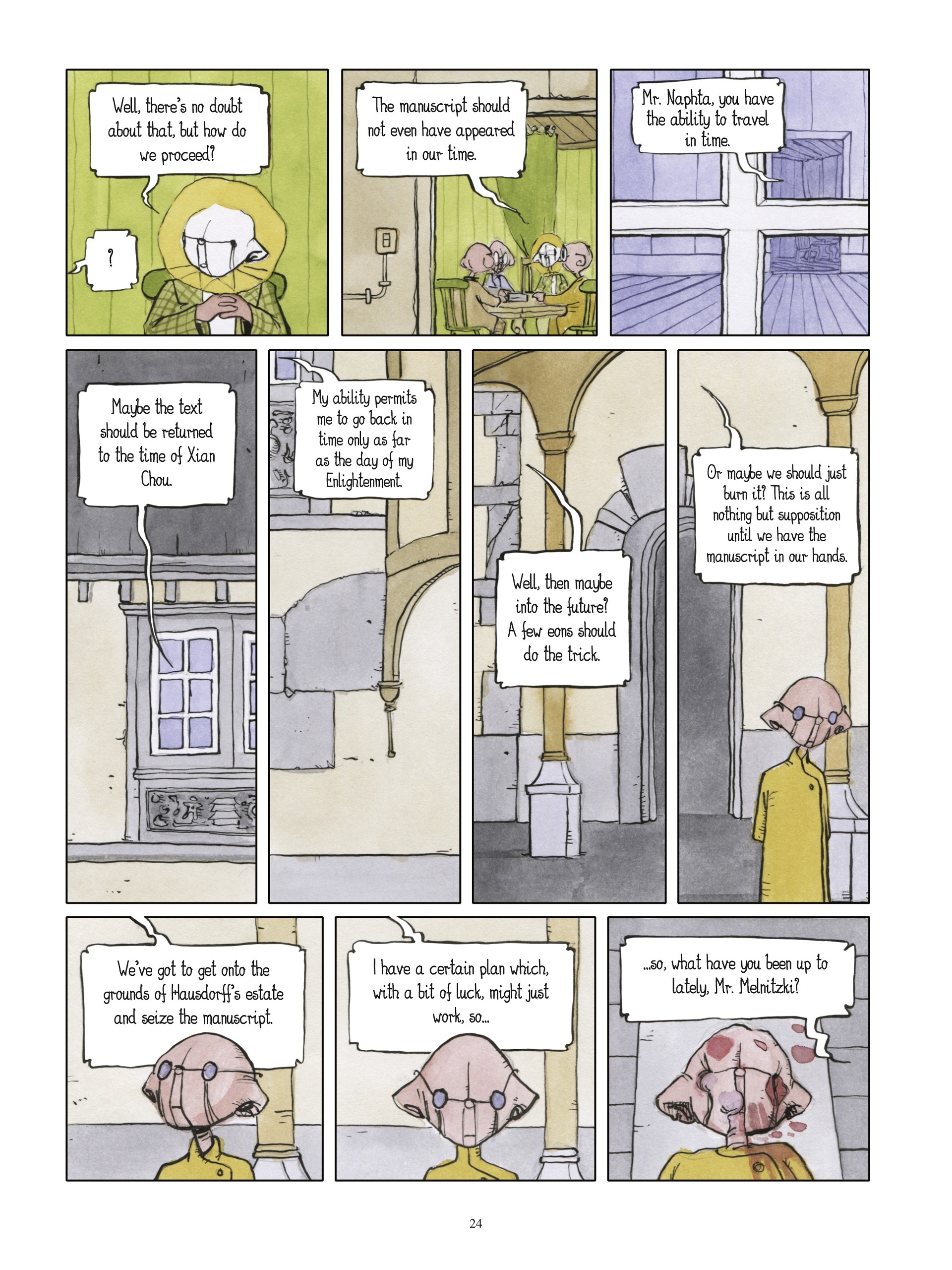 Read online Revolutions comic -  Issue #4 - 24