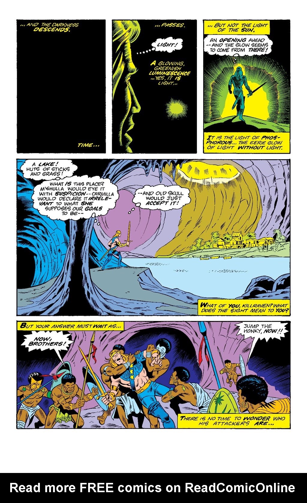 Read online Killraven Epic Collection: Warrior of the Worlds comic -  Issue # TPB (Part 3) - 75