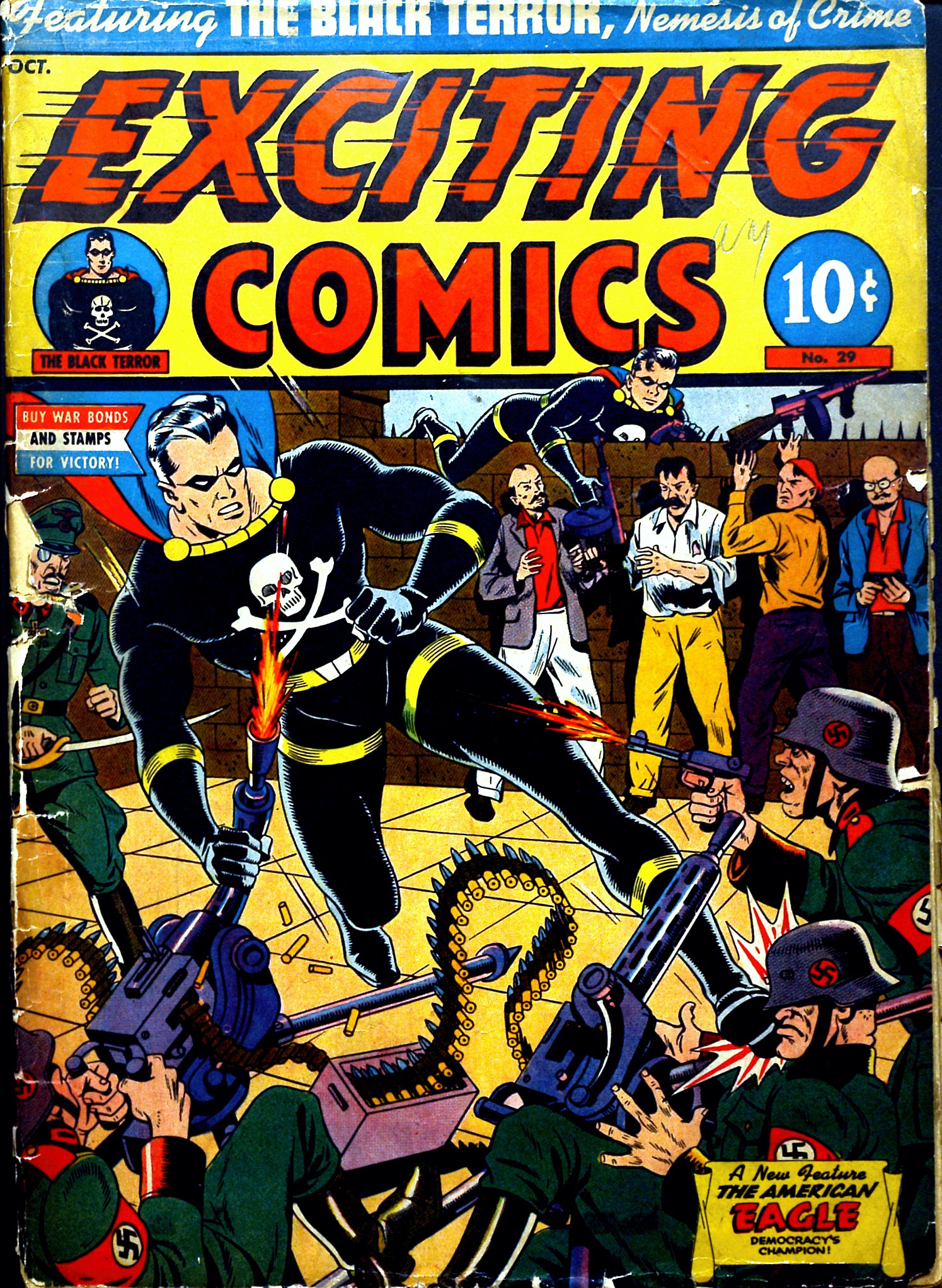 Read online Exciting Comics comic -  Issue #29 - 1