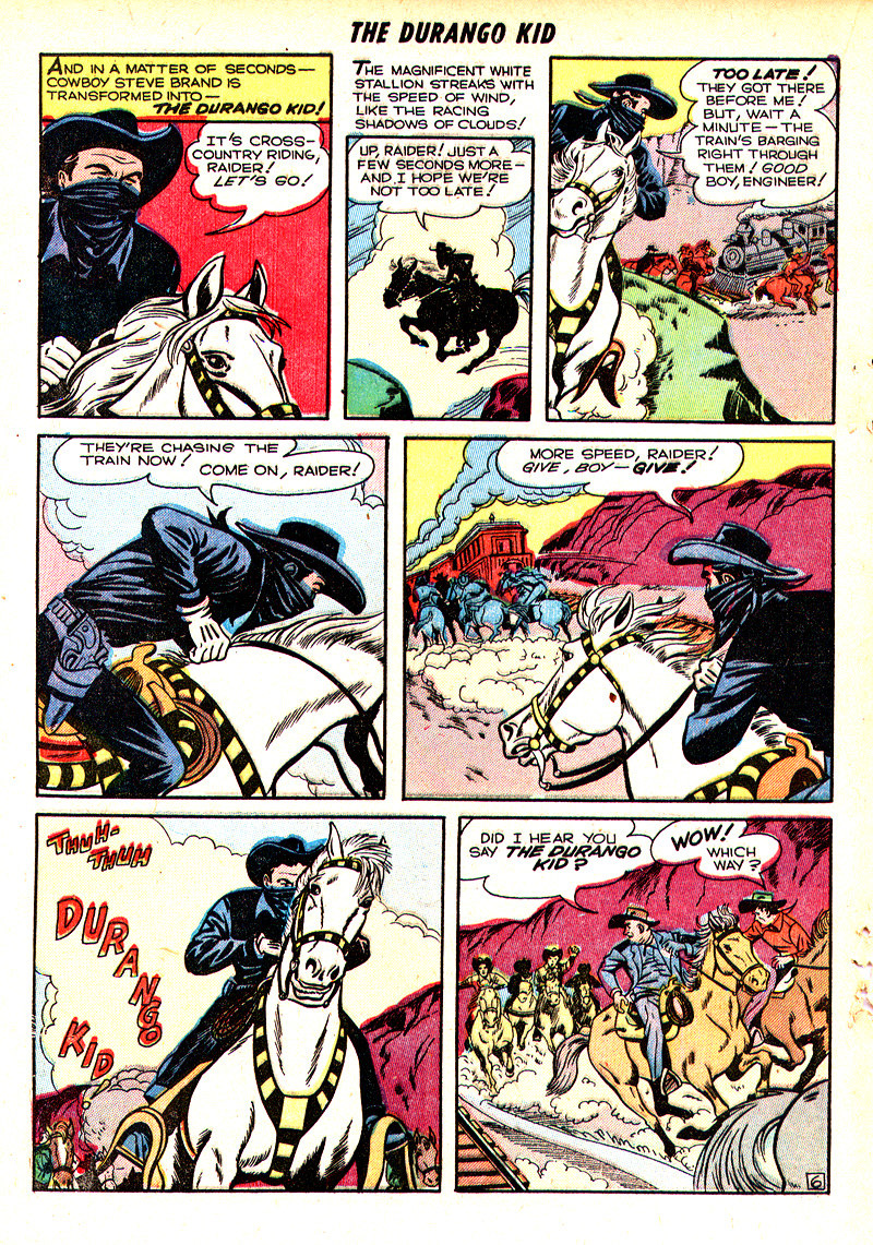 Read online Charles Starrett as The Durango Kid comic -  Issue #4 - 17