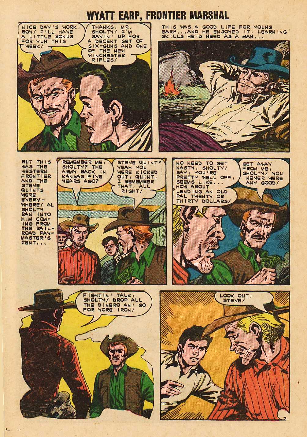 Read online Wyatt Earp Frontier Marshal comic -  Issue #50 - 28