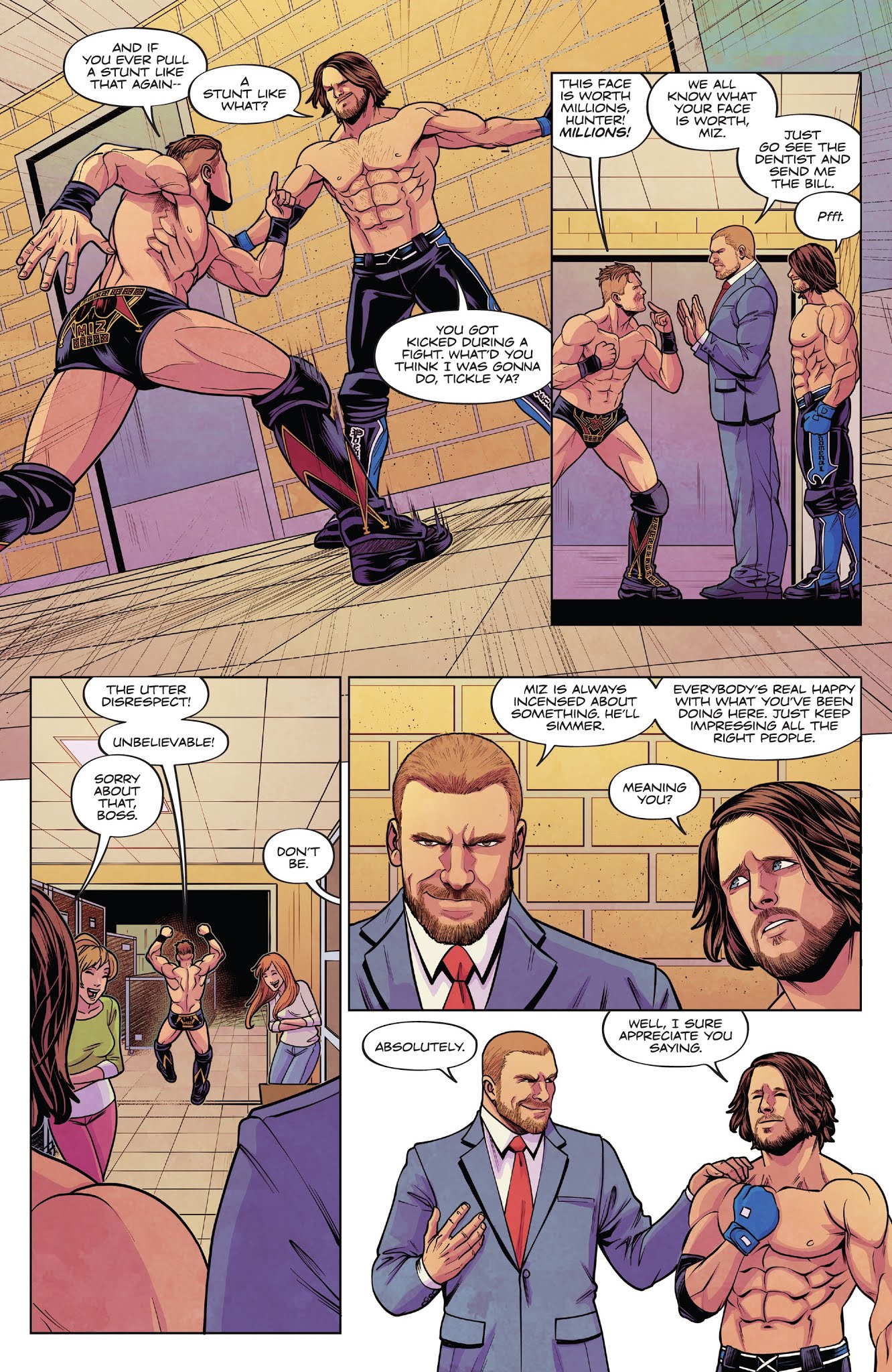 Read online WWE comic -  Issue #22 - 4