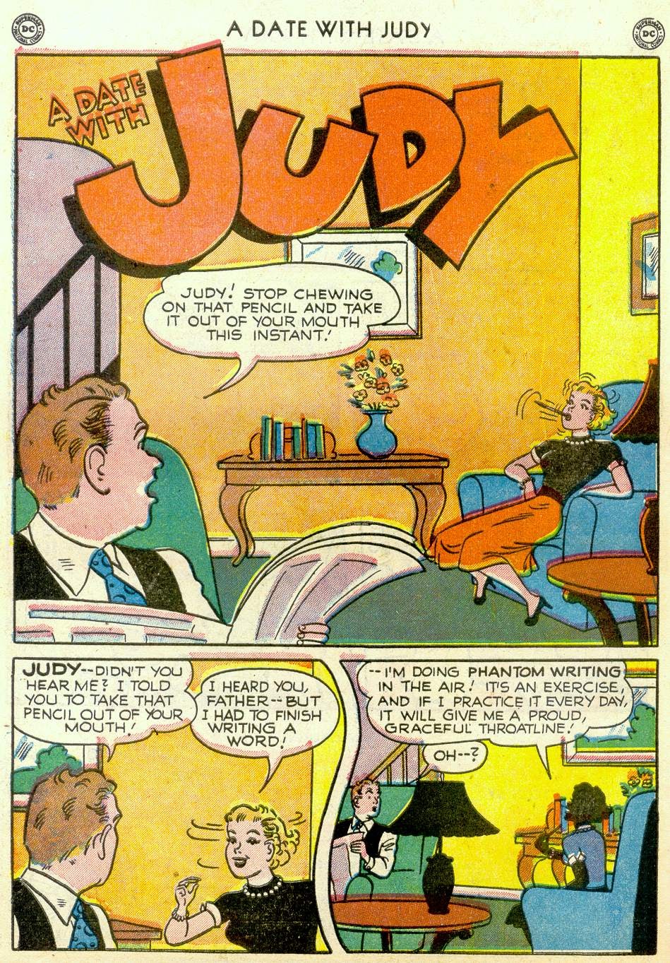 Read online A Date with Judy comic -  Issue #19 - 44