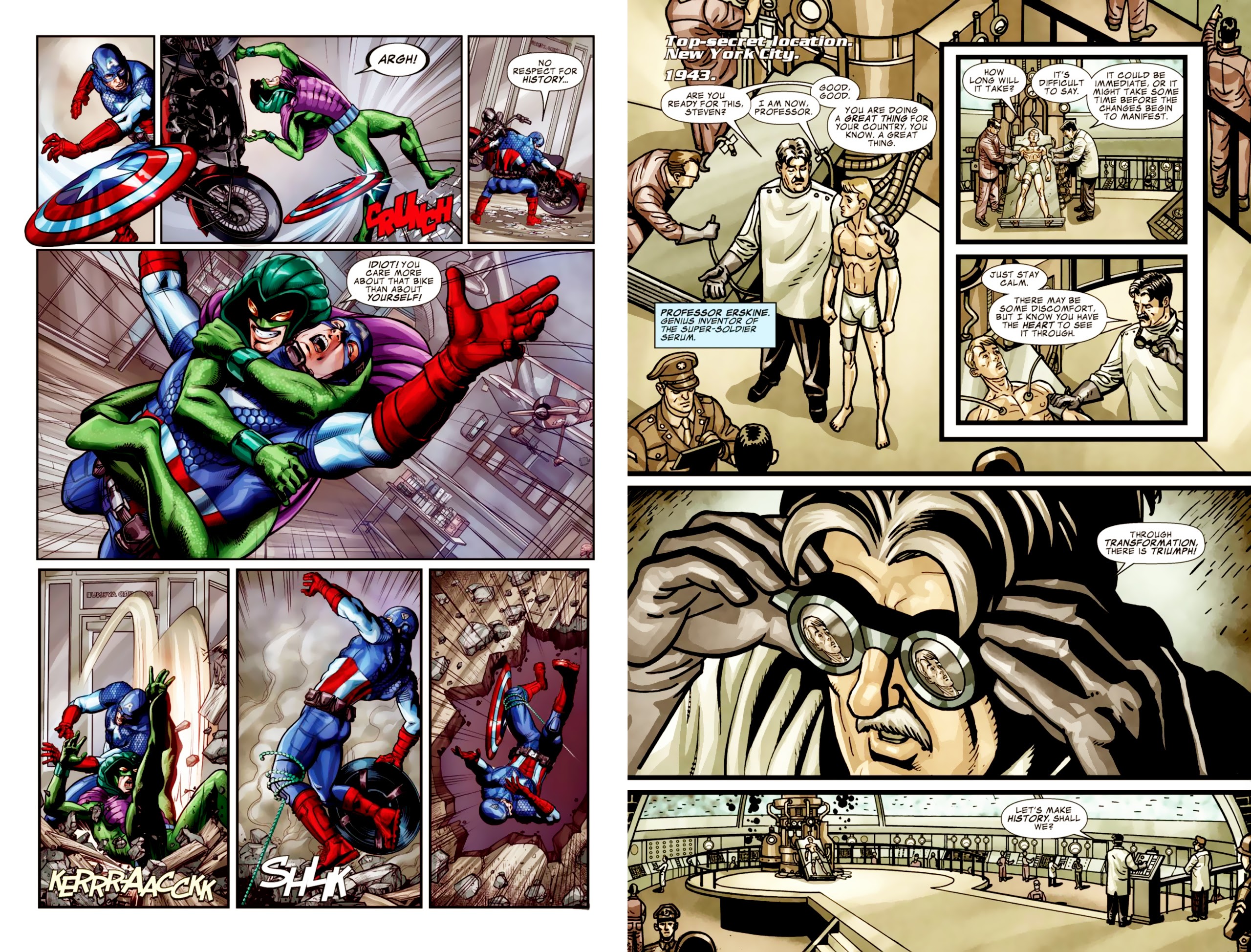 Read online Captain America: Transformation and Triumph comic -  Issue # Full - 5