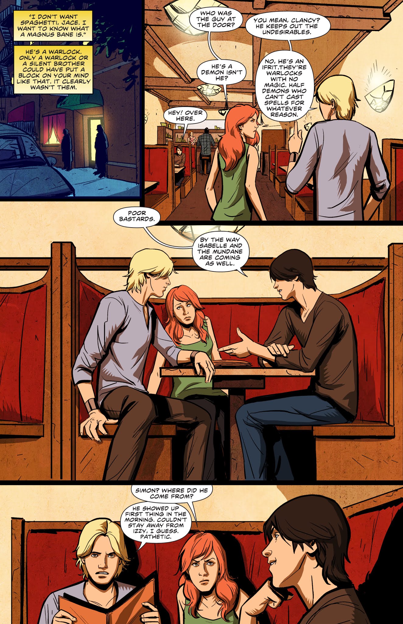 Read online The Mortal Instruments: City of Bones comic -  Issue #5 - 3