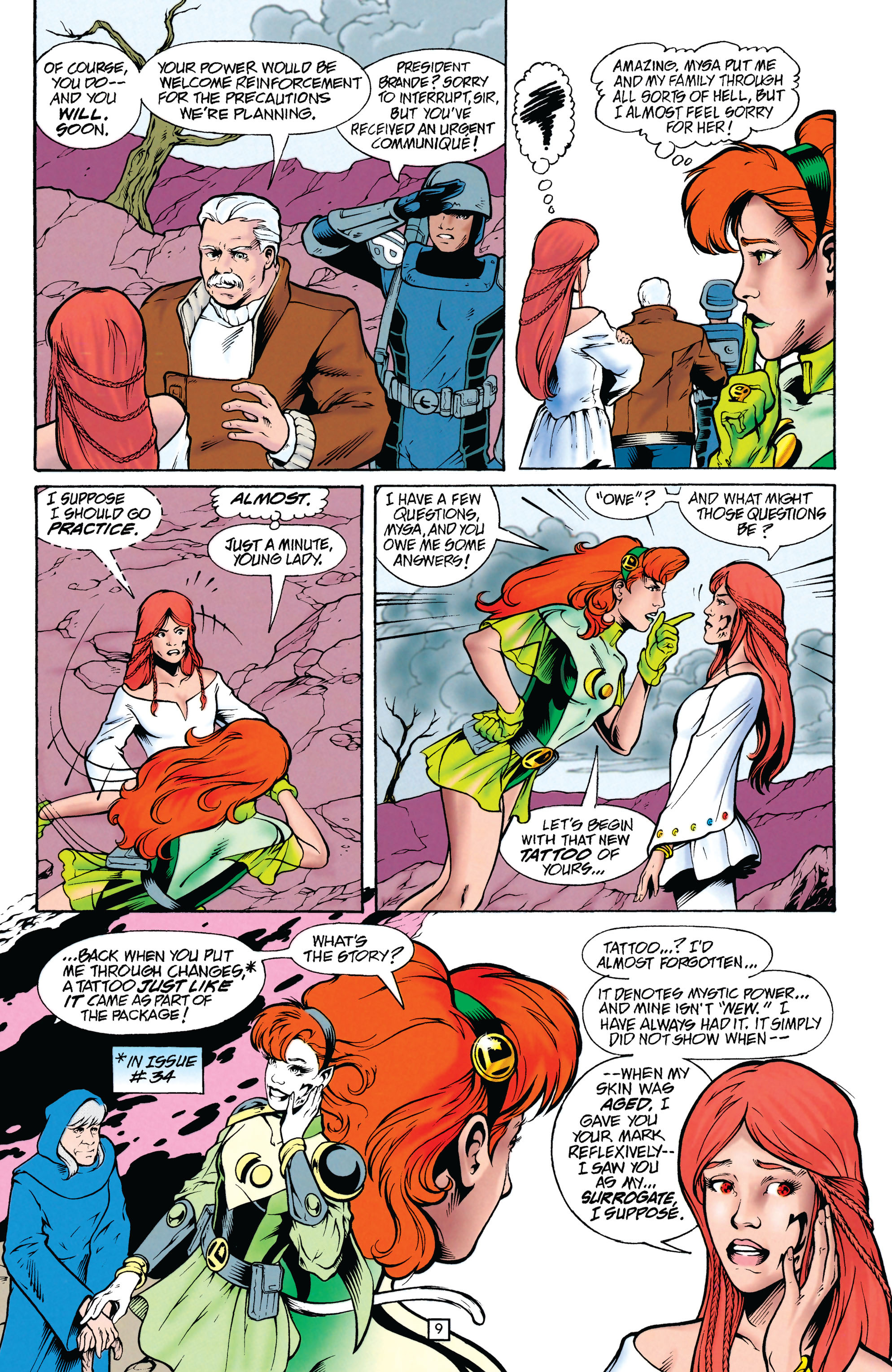 Read online Legionnaires comic -  Issue #51 - 10