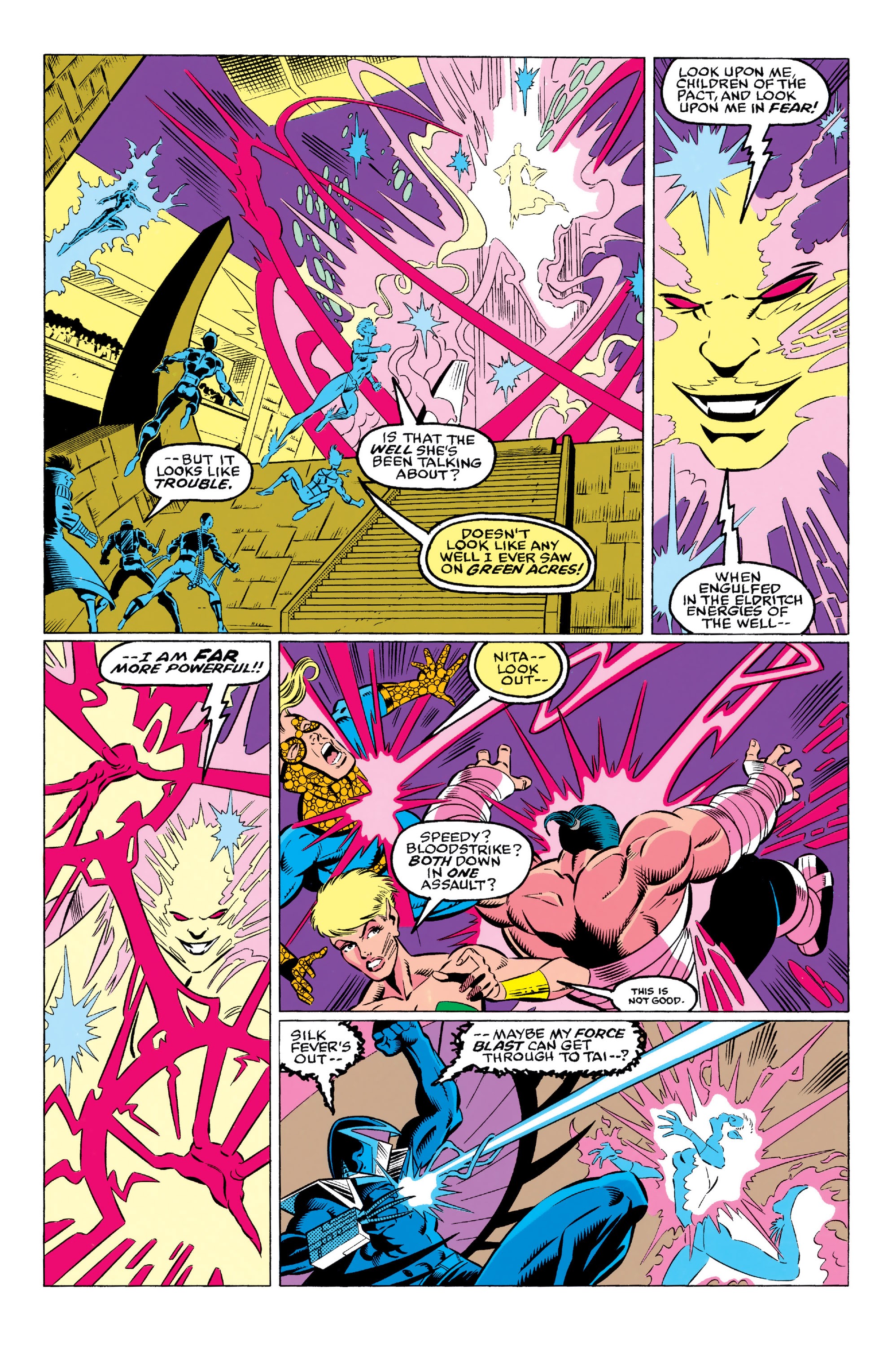 Read online The New Warriors comic -  Issue #25 - 6