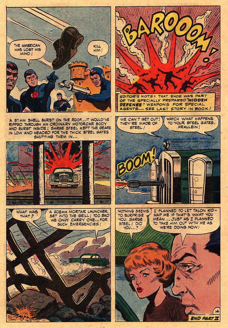 Read online Sarge Steel comic -  Issue #8 - 20