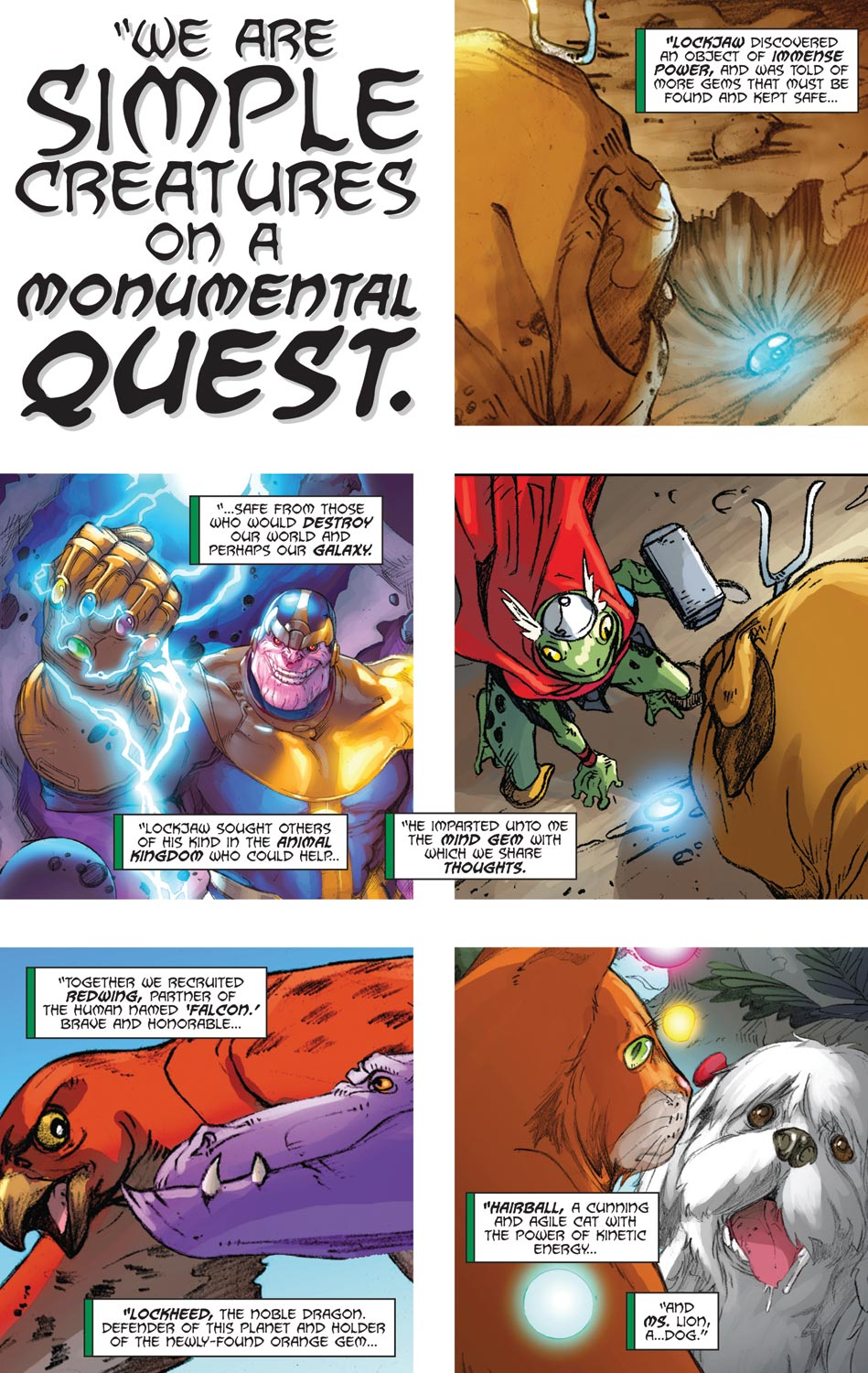 Read online Lockjaw and the Pet Avengers comic -  Issue #2 - 2