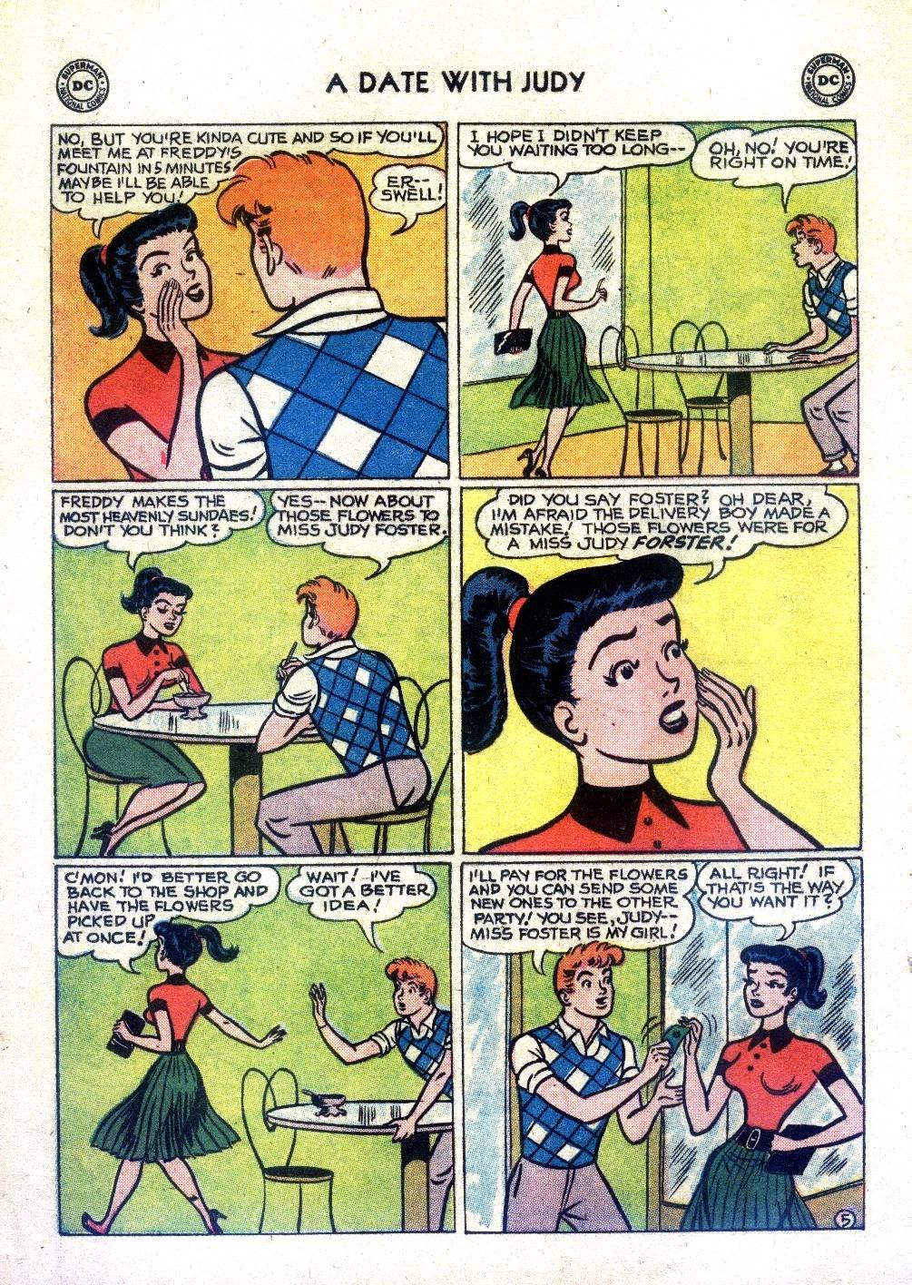 Read online A Date with Judy comic -  Issue #73 - 20