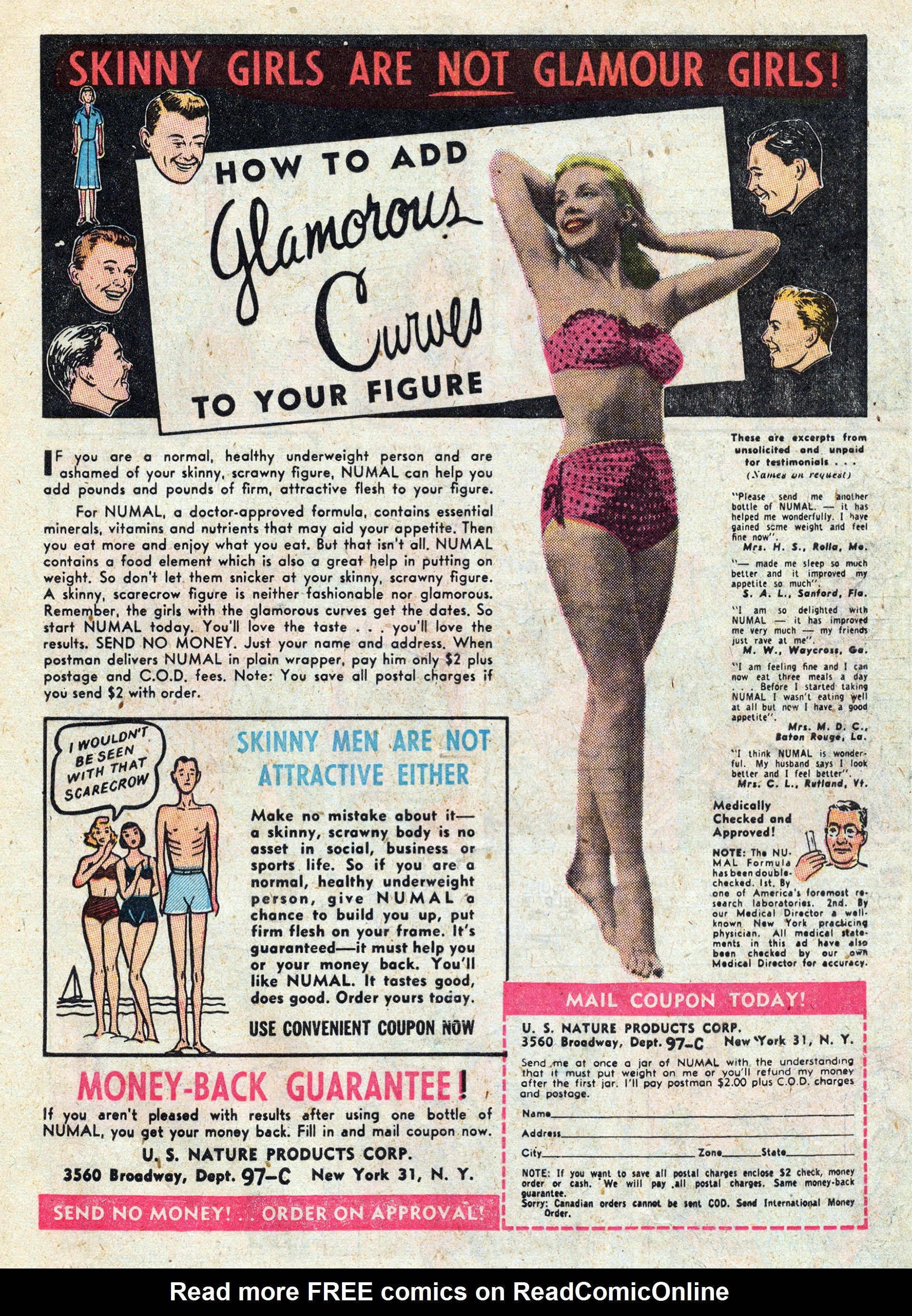 Read online Girl Comics (1949) comic -  Issue #8 - 13