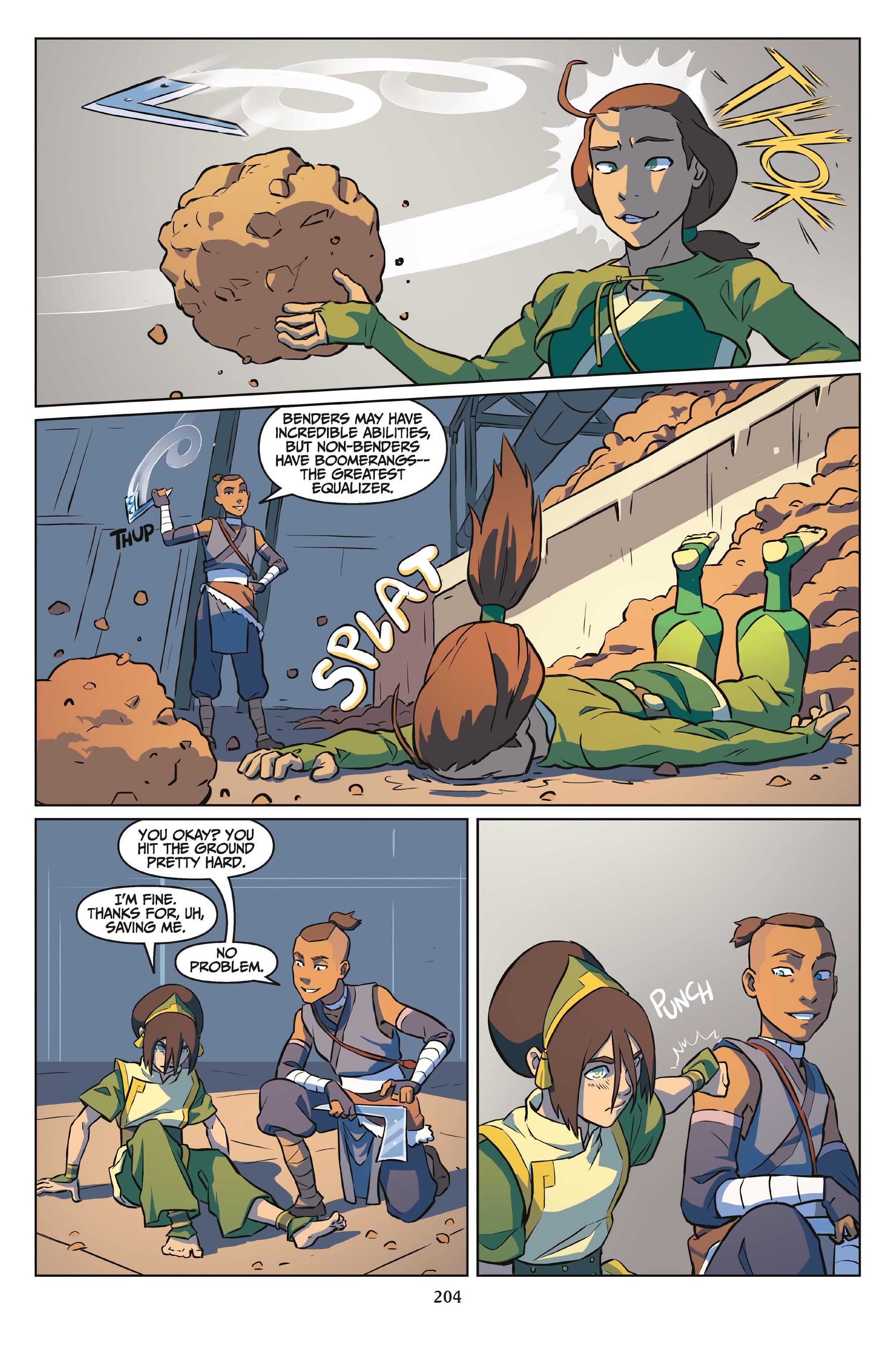 Read online Nickelodeon Avatar: The Last Airbender - Imbalance comic -  Issue # _Omnibus (Part 2) - 105