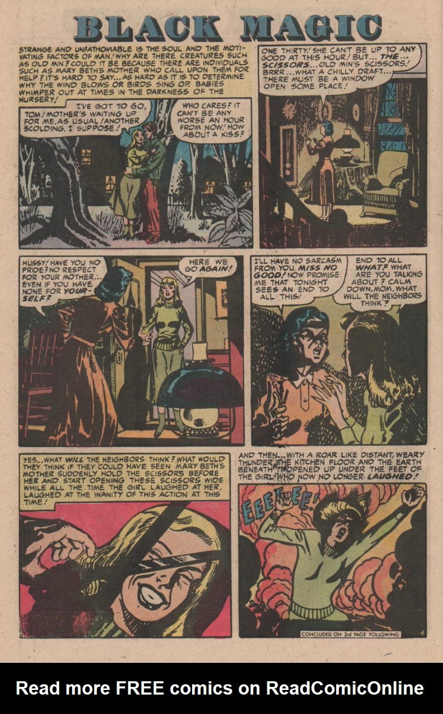 Read online Black Magic (1973) comic -  Issue #4 - 6