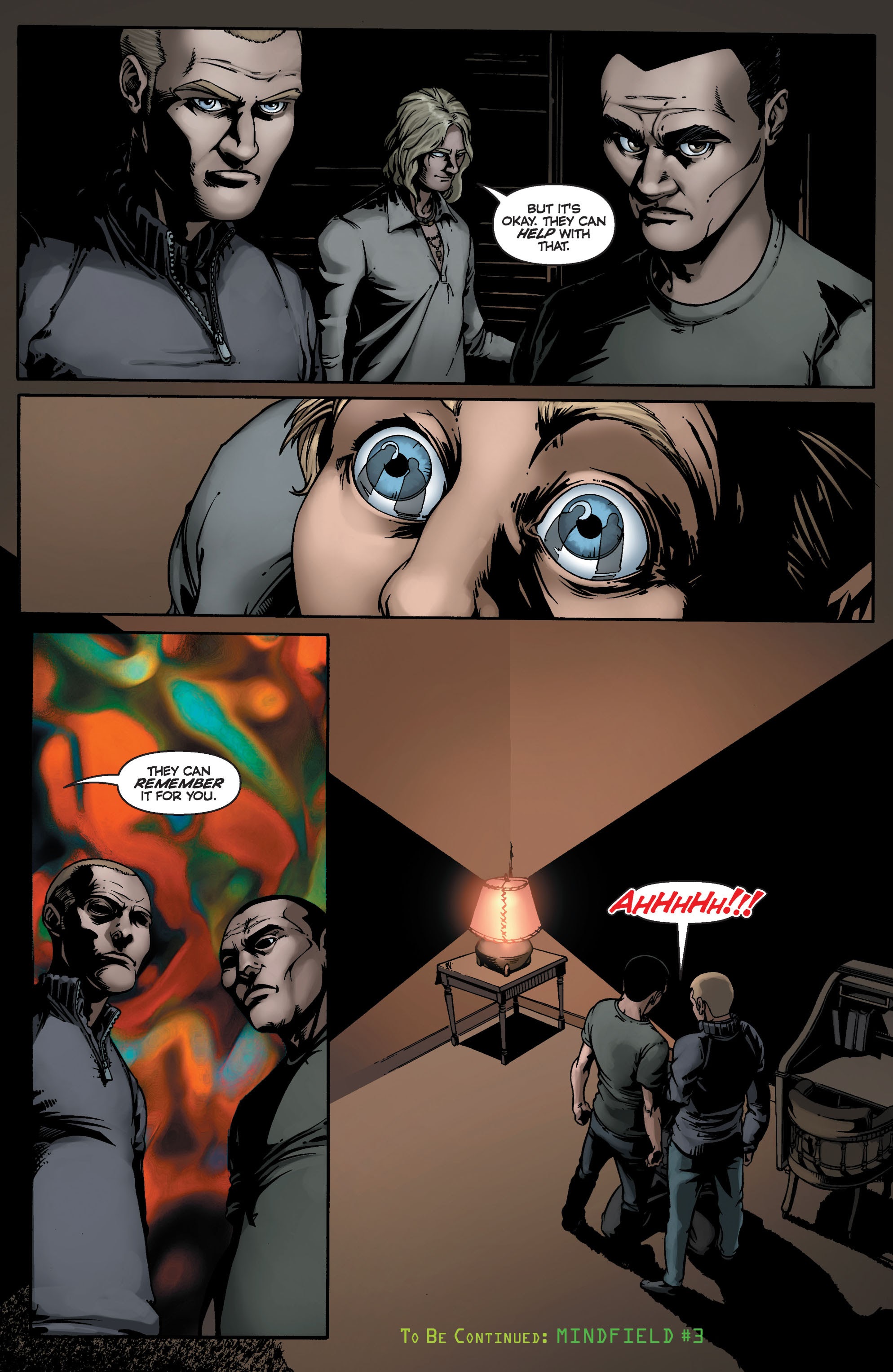 Read online Mindfield comic -  Issue #2 - 25