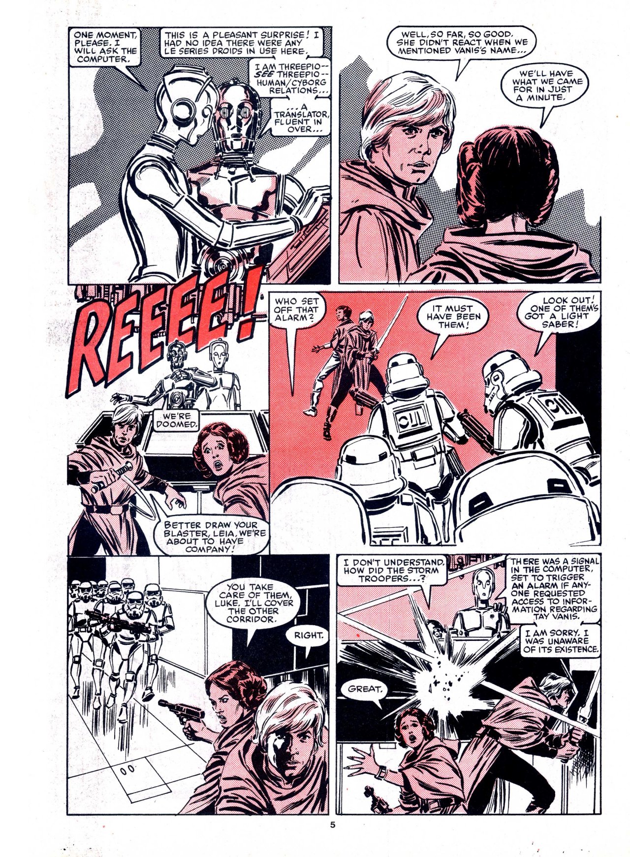 Read online Return of the Jedi comic -  Issue #39 - 5