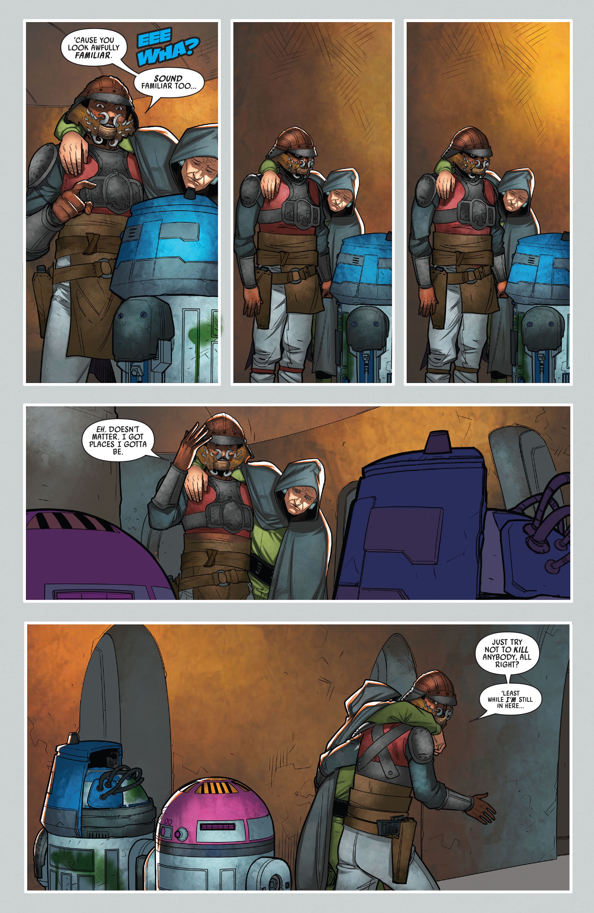 Read online Star Wars: Dark Droids - D-Squad comic -  Issue #4 - 14