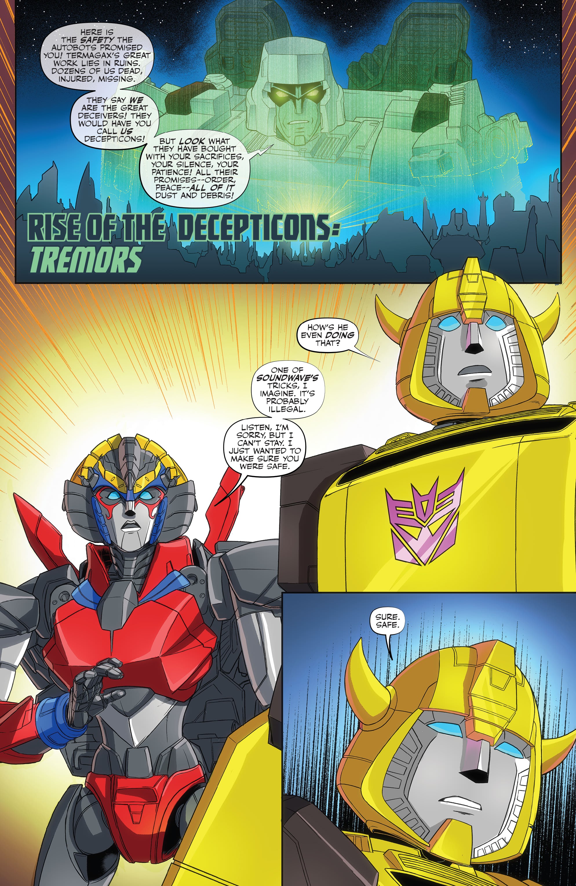 Read online Transformers (2019) comic -  Issue #21 - 7