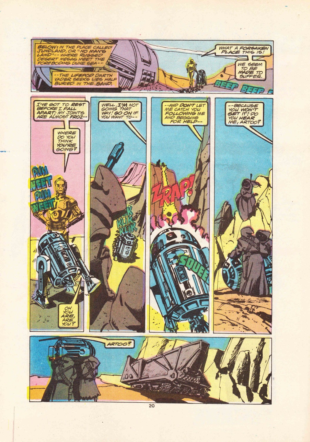 Read online Return of the Jedi comic -  Issue #9 - 20