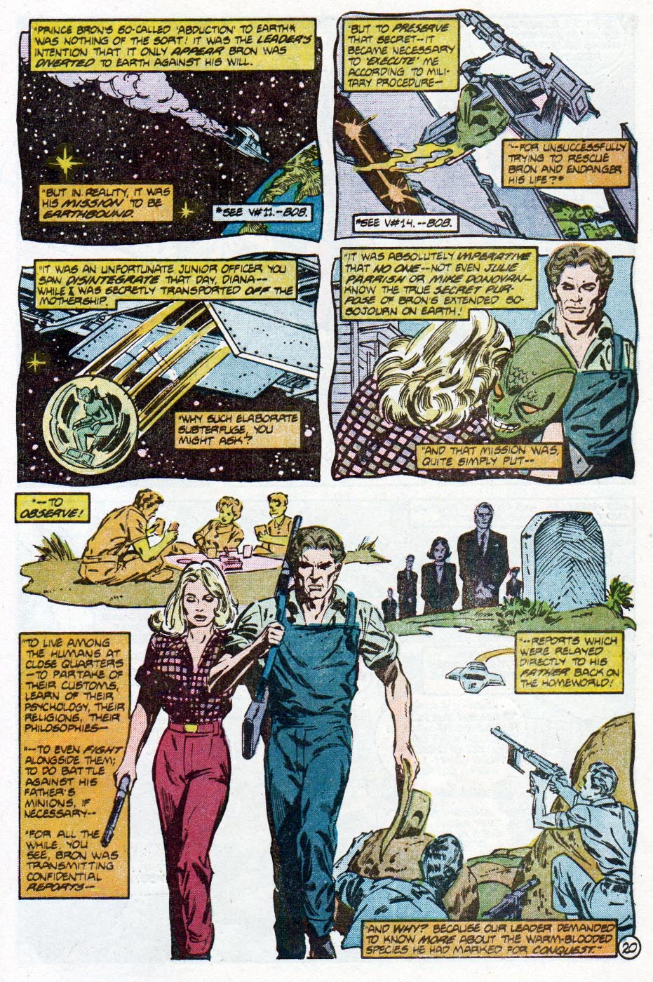 Read online V comic -  Issue #16 - 21