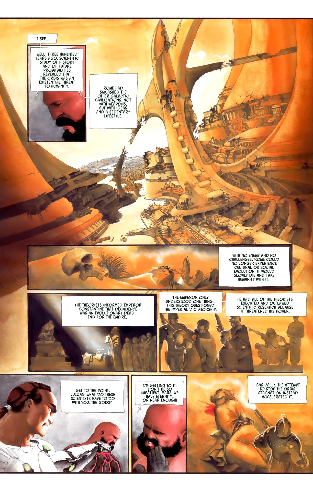 Read online Scourge Of The Gods: The Fall comic -  Issue #2 - 14