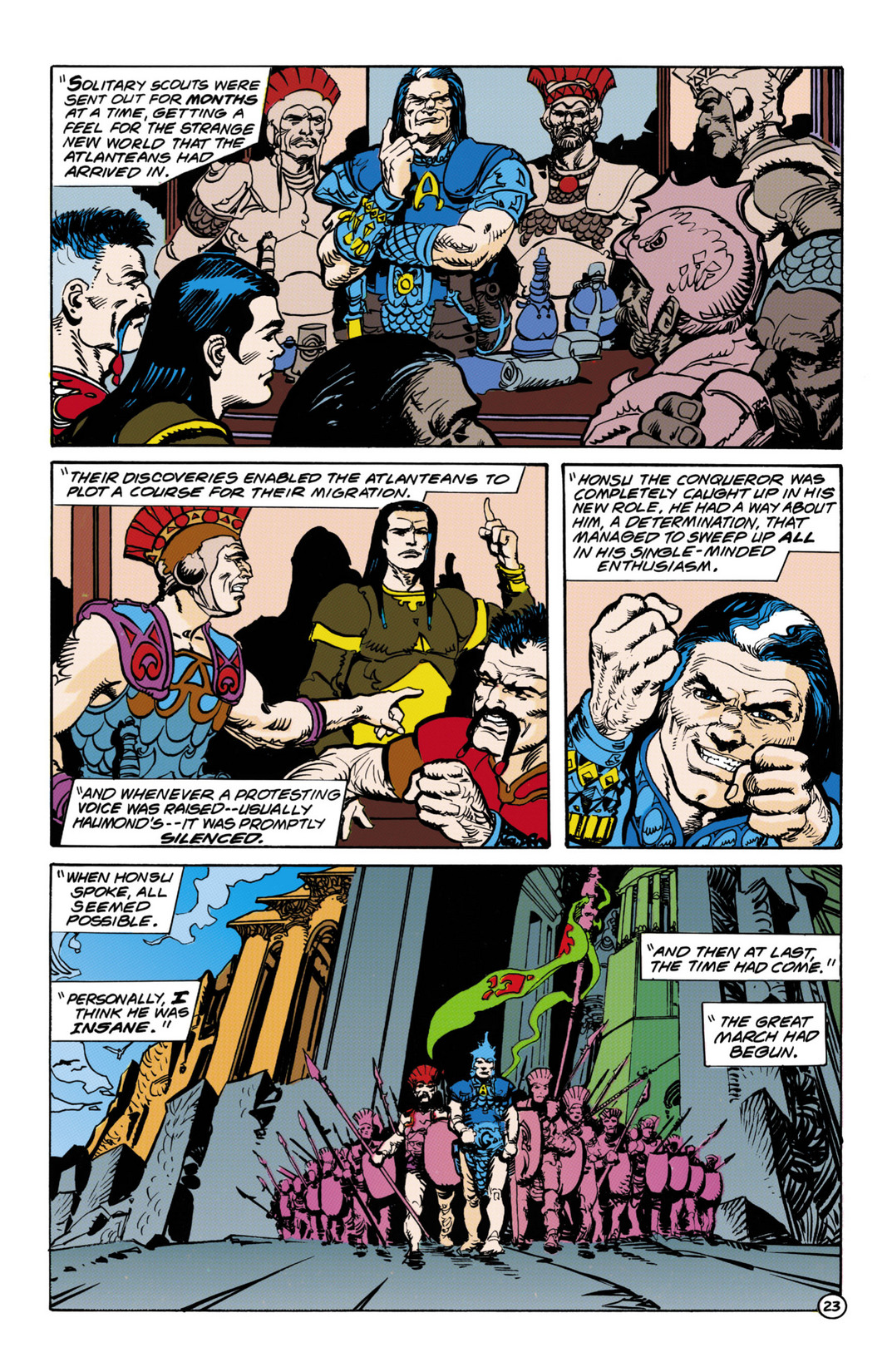 Read online The Atlantis Chronicles comic -  Issue #6 - 23