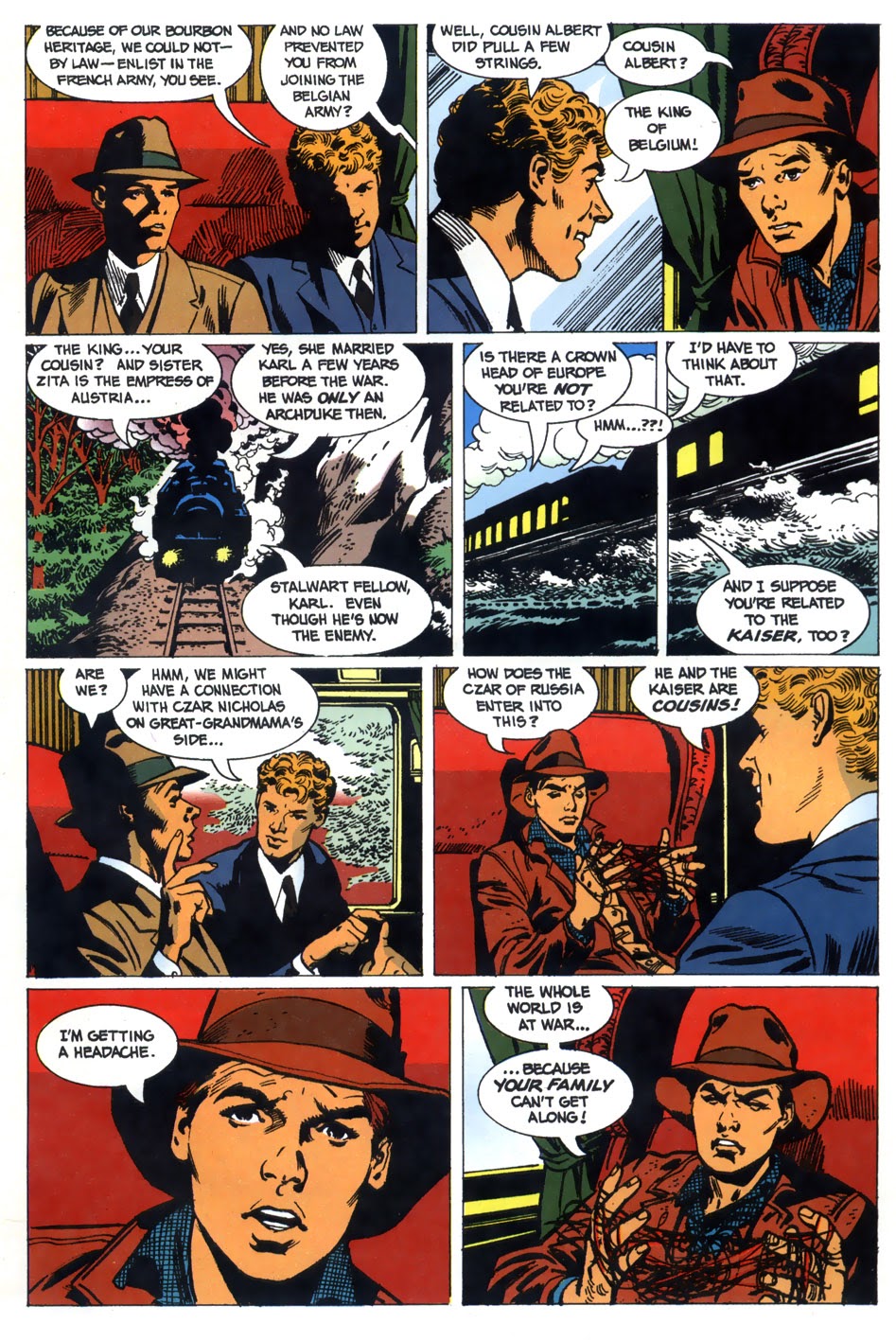 Read online Young Indiana Jones Chronicles comic -  Issue #10 - 5