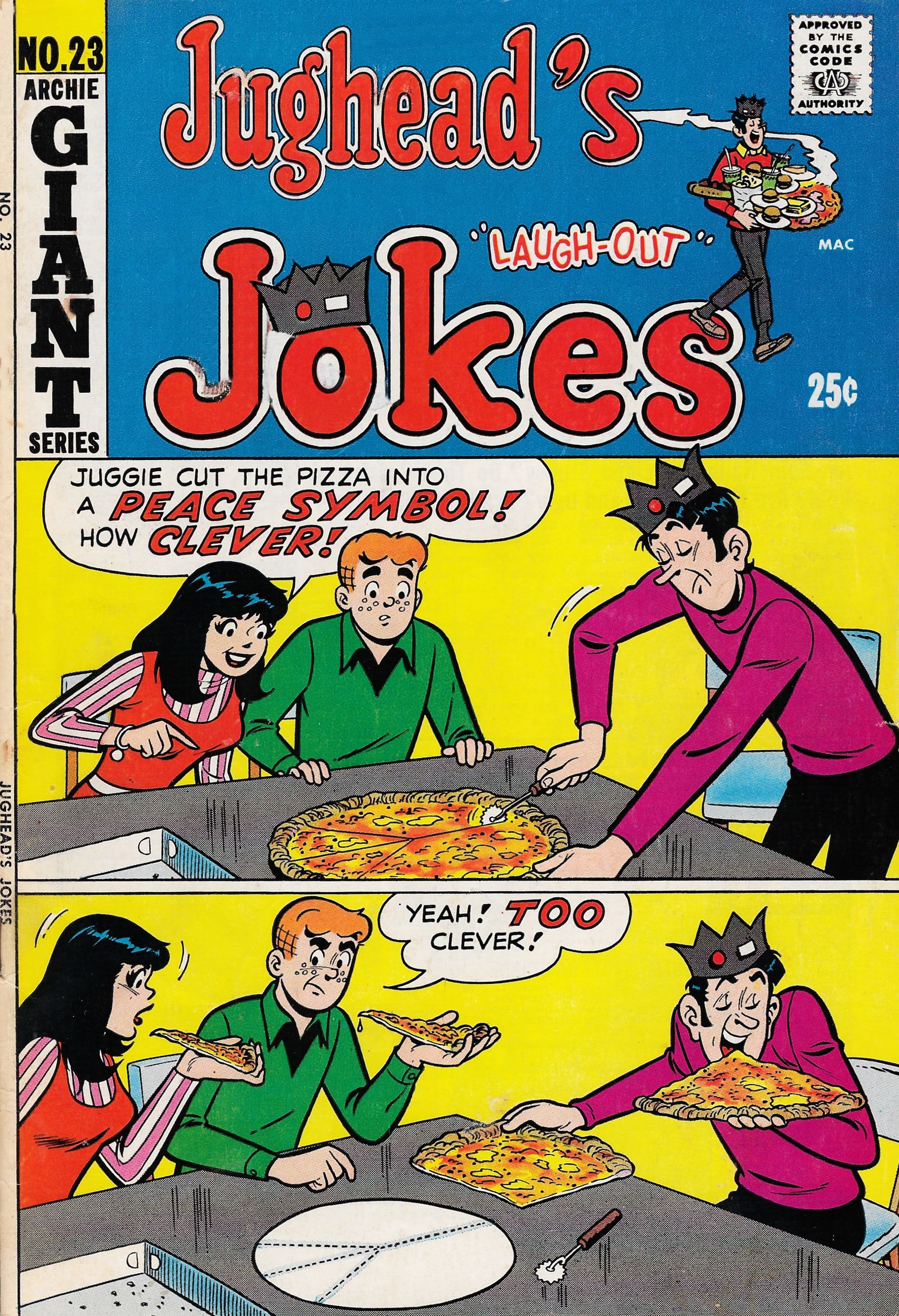 Read online Jughead's Jokes comic -  Issue #23 - 1