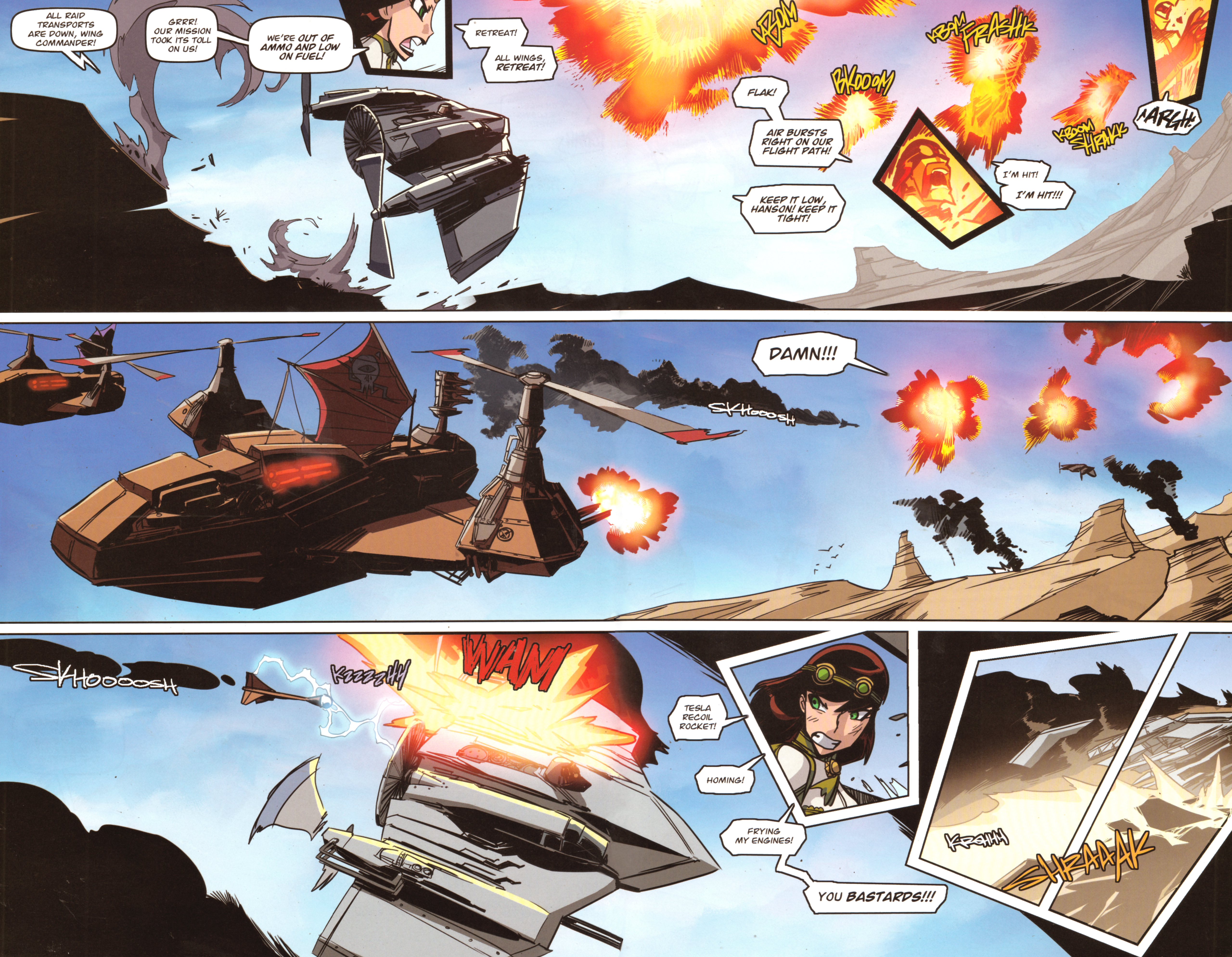 Read online Steam Wars: First Empire comic -  Issue #2 - 22