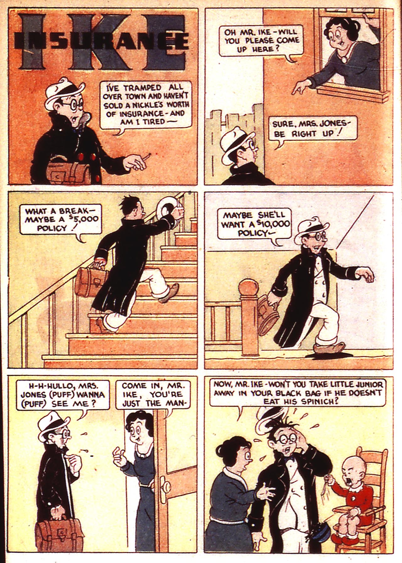 Read online Funny Pages comic -  Issue #12 - 49
