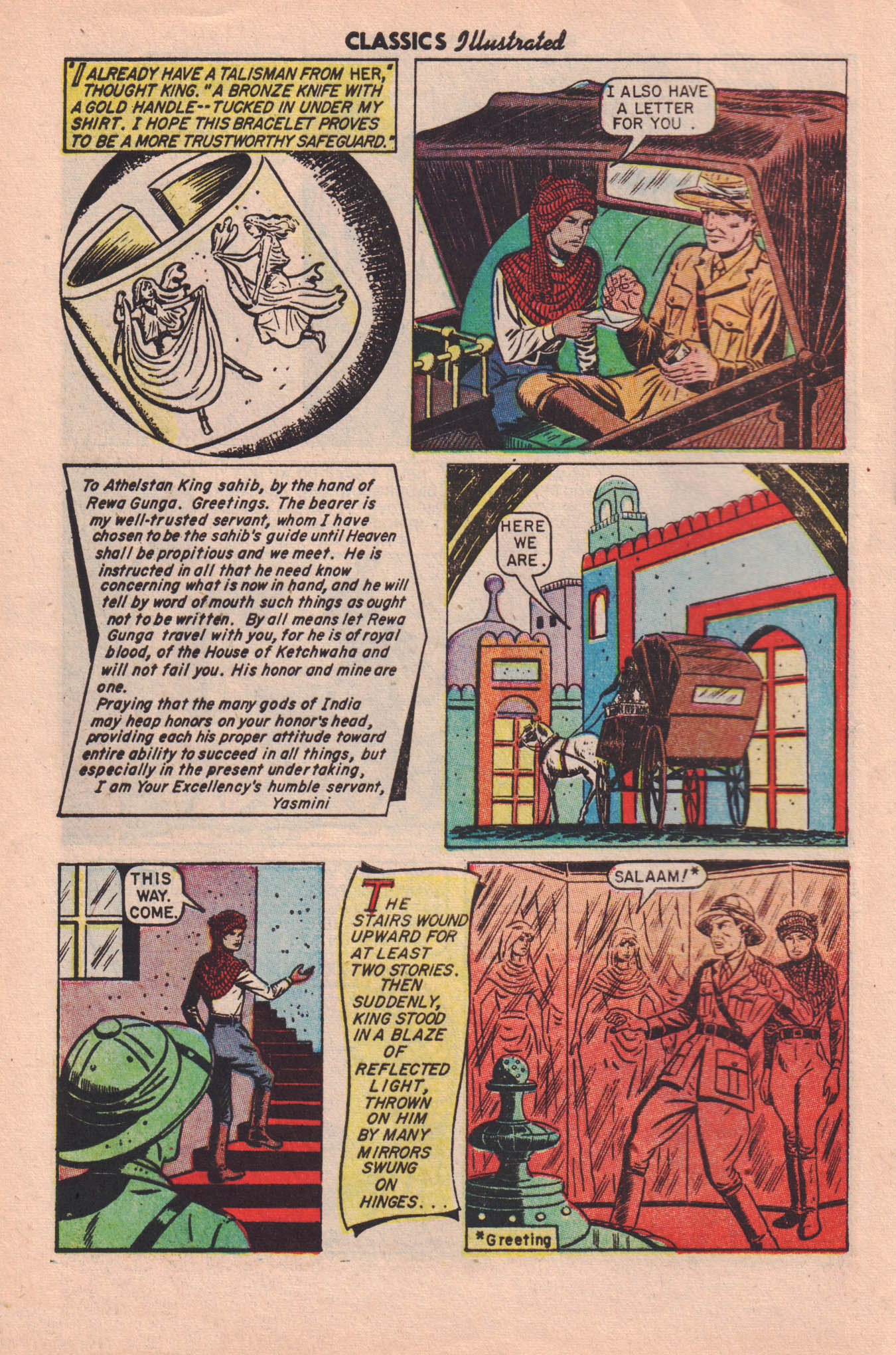 Read online Classics Illustrated comic -  Issue #107 - 8