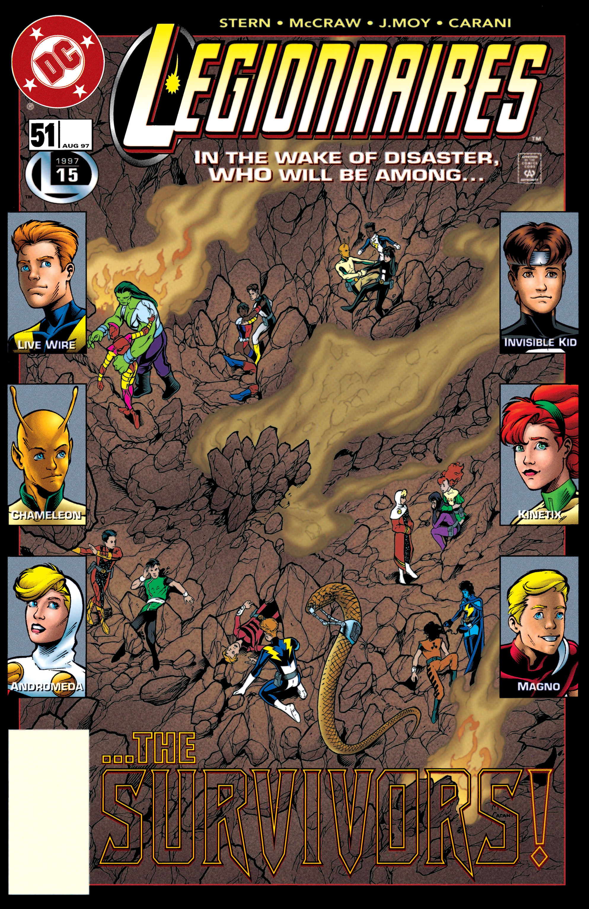Read online Legionnaires comic -  Issue #51 - 1