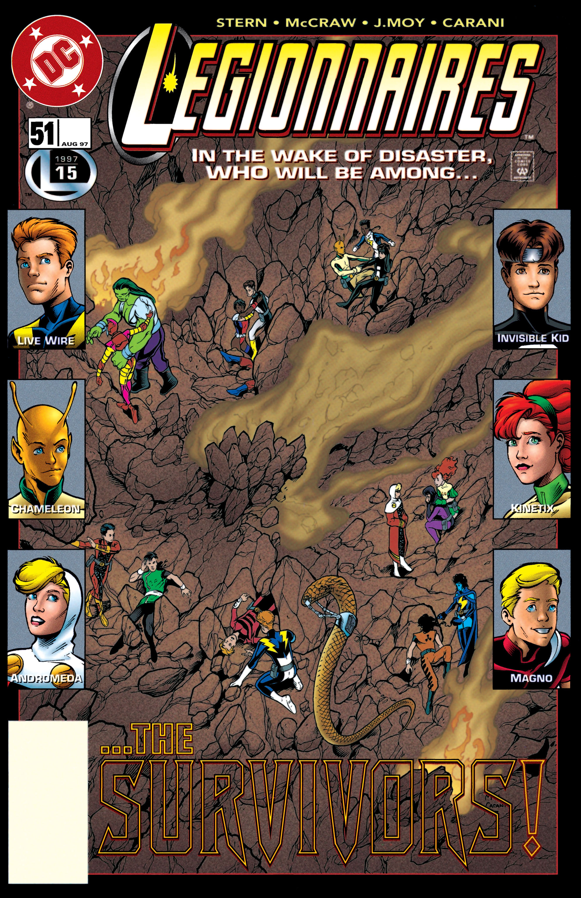 Read online Legionnaires comic -  Issue #51 - 1