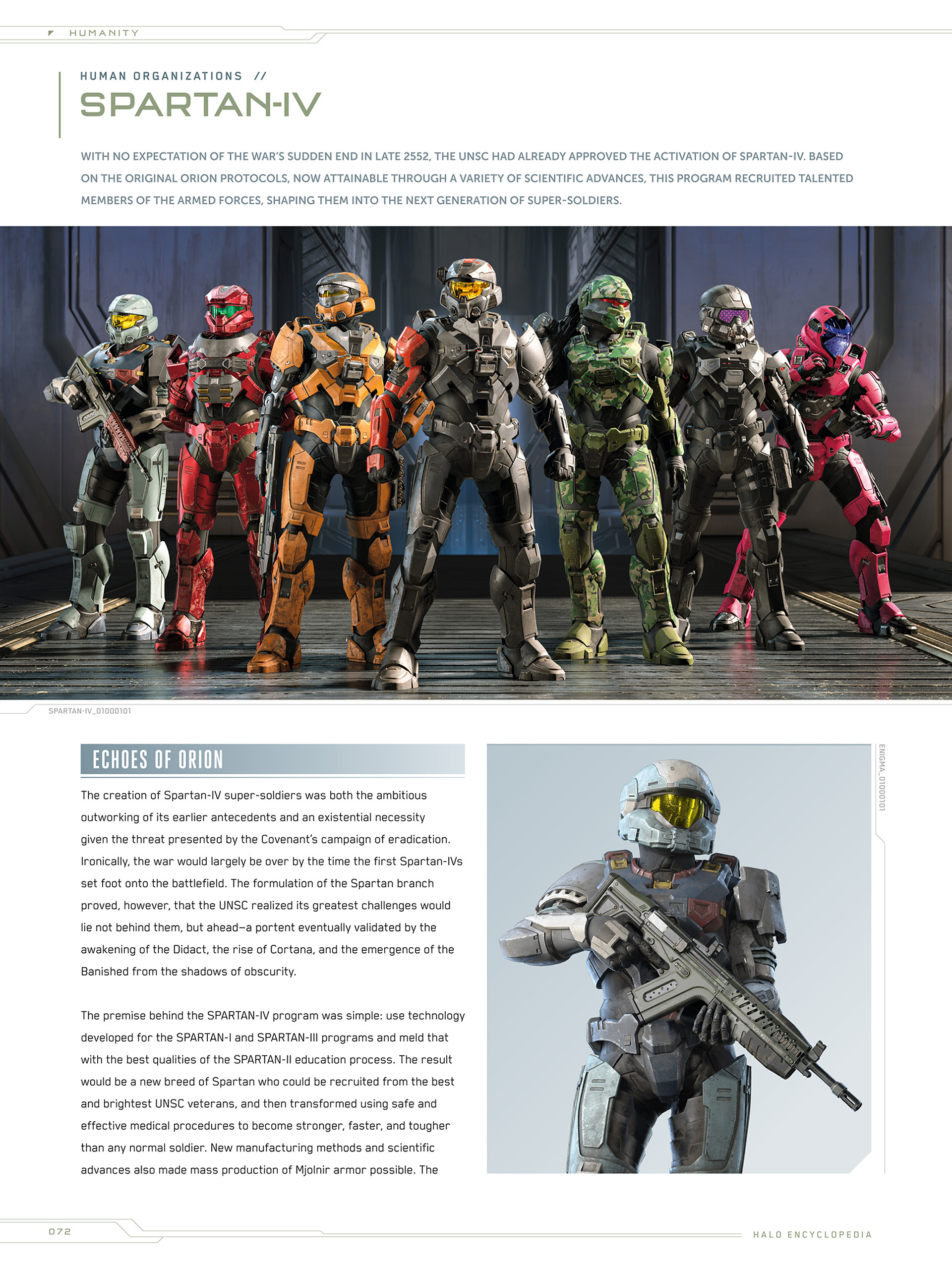 Read online Halo Encyclopedia comic -  Issue # TPB (Part 1) - 68