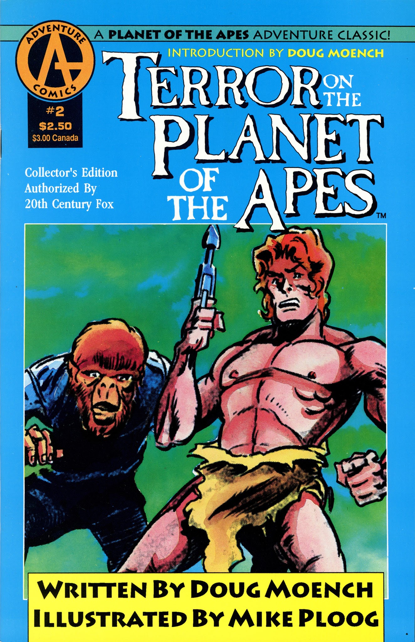 Read online Terror on the Planet of the Apes comic -  Issue #2 - 1