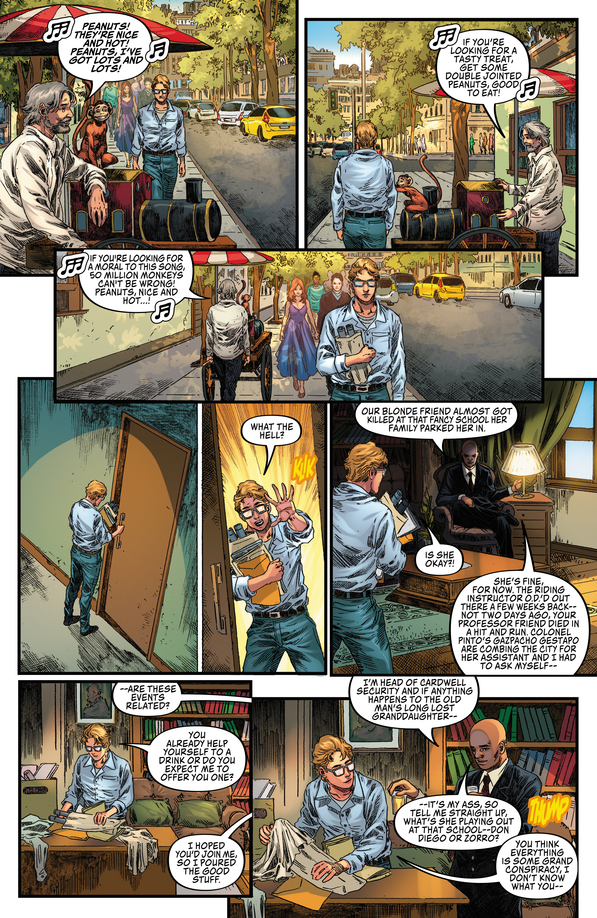 Read online Sheena Queen of the Jungle: Fatal Exams comic -  Issue #3 - 22