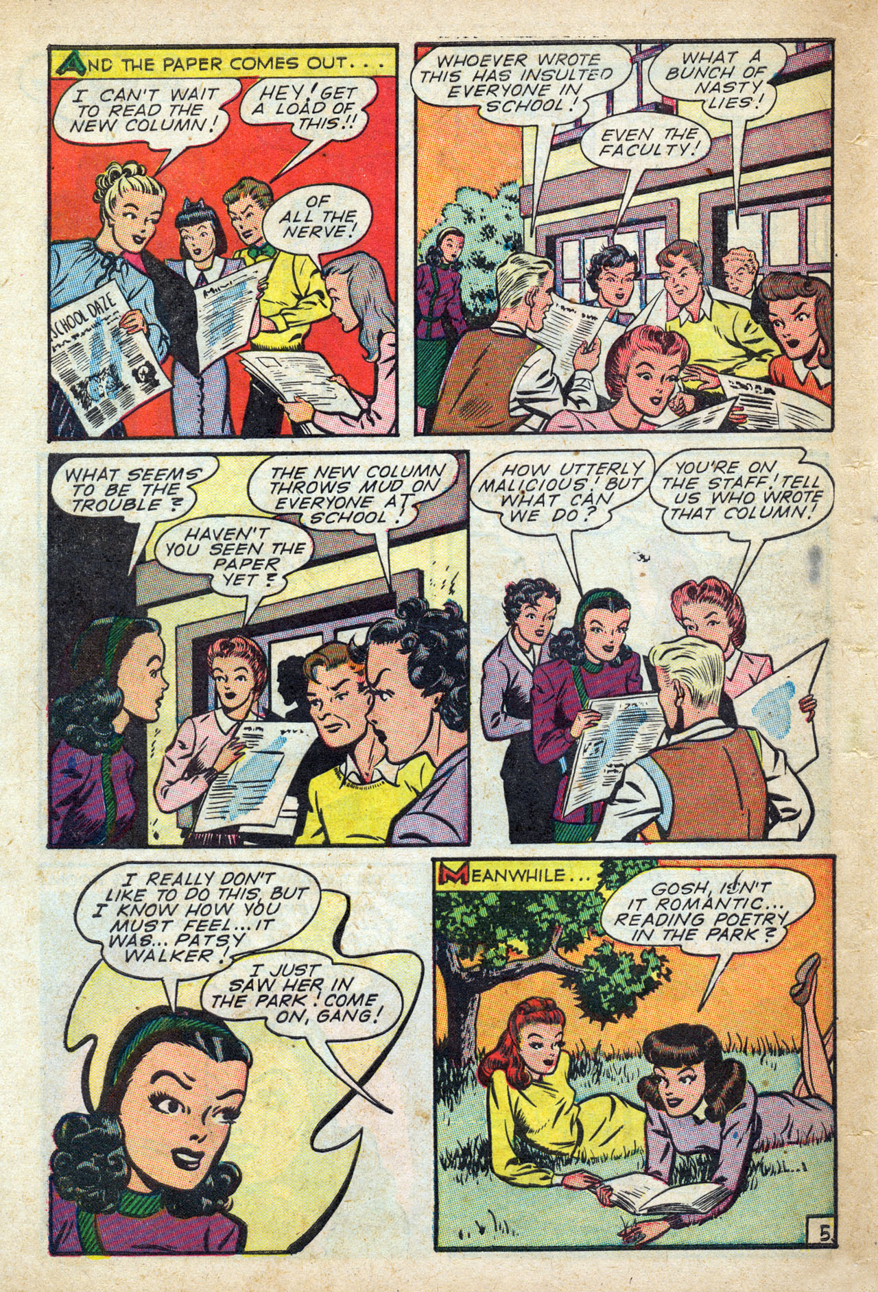 Read online Patsy Walker comic -  Issue #6 - 46