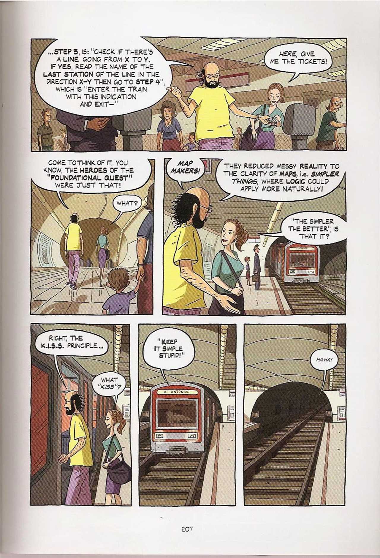 Read online Logicomix comic -  Issue # TPB - 197