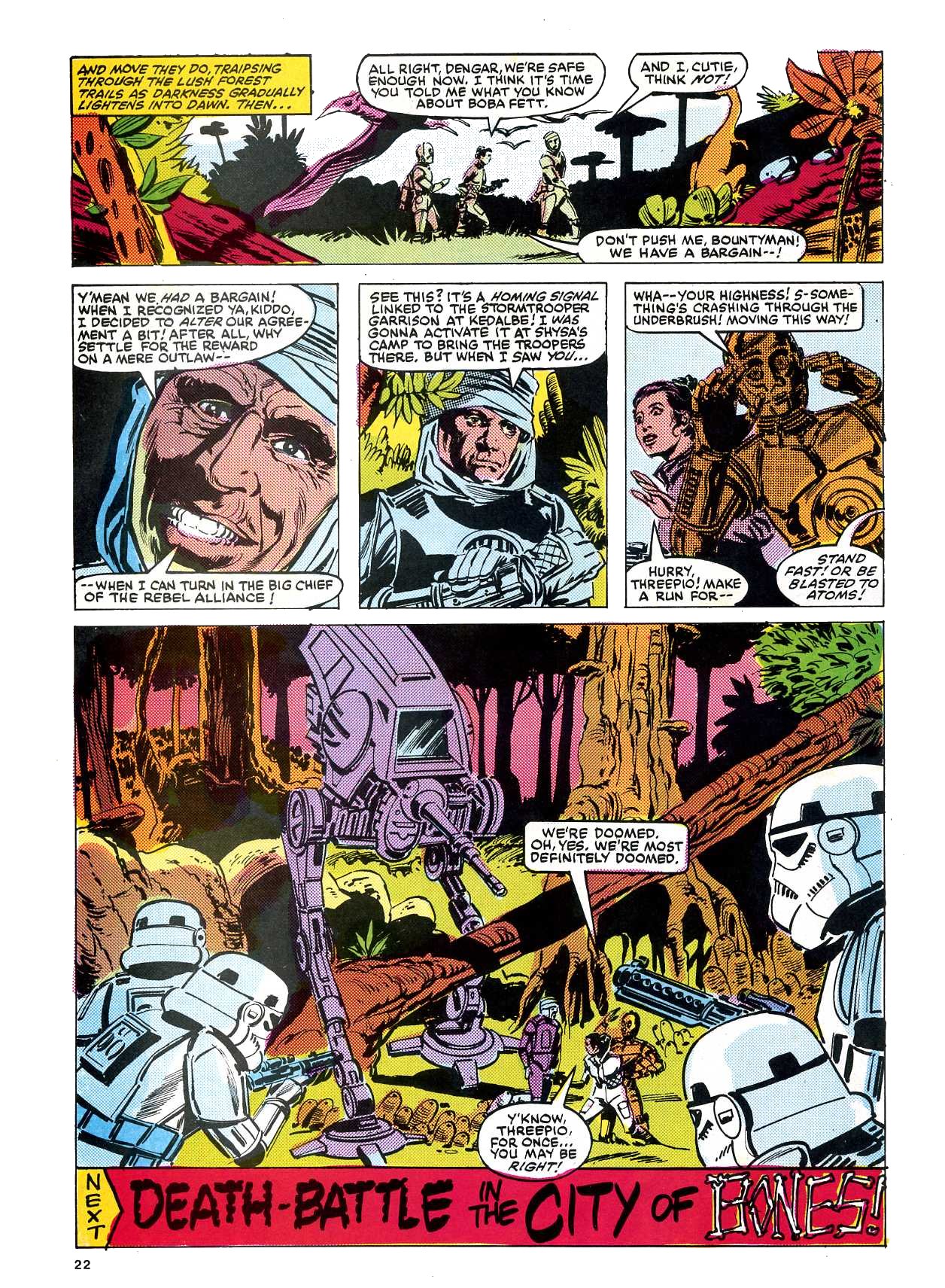 Read online Return of the Jedi comic -  Issue #141 - 22