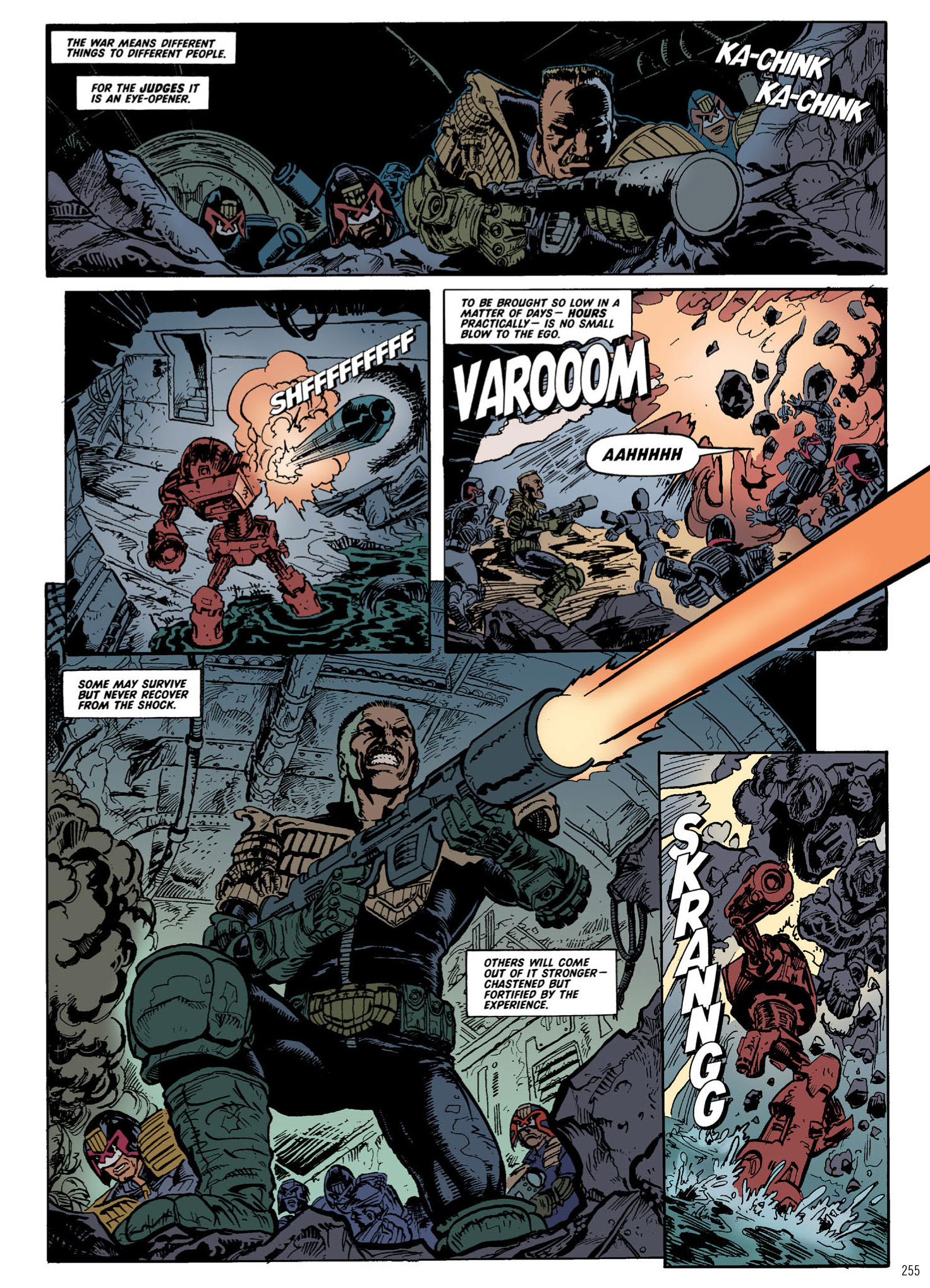 Read online Judge Dredd: The Complete Case Files comic -  Issue # TPB 30 - 257