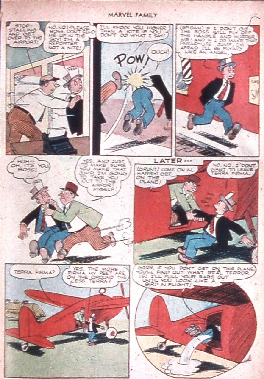 Read online The Marvel Family comic -  Issue #39 - 39
