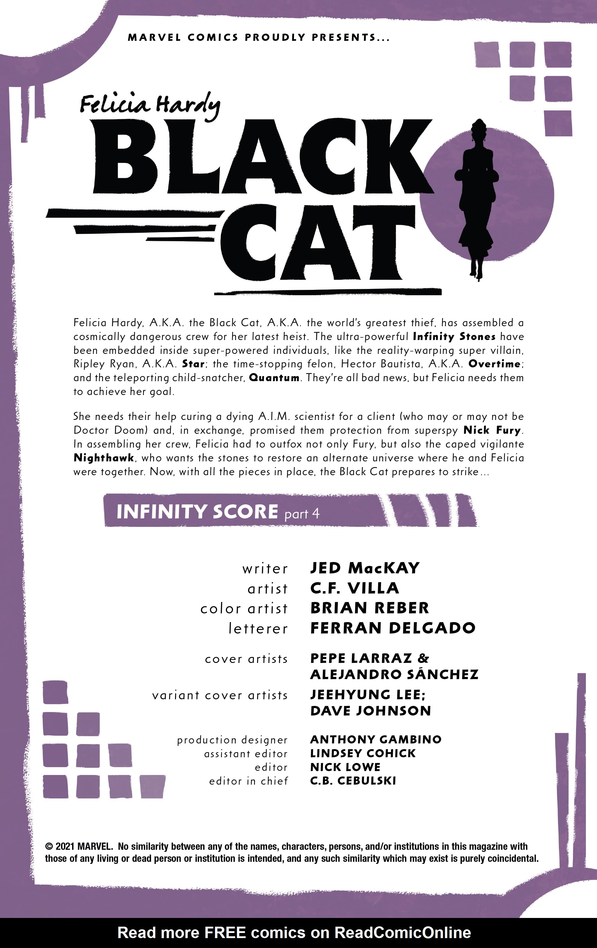 Read online Giant-Sized Black Cat: Infinity Score comic -  Issue # Full - 2