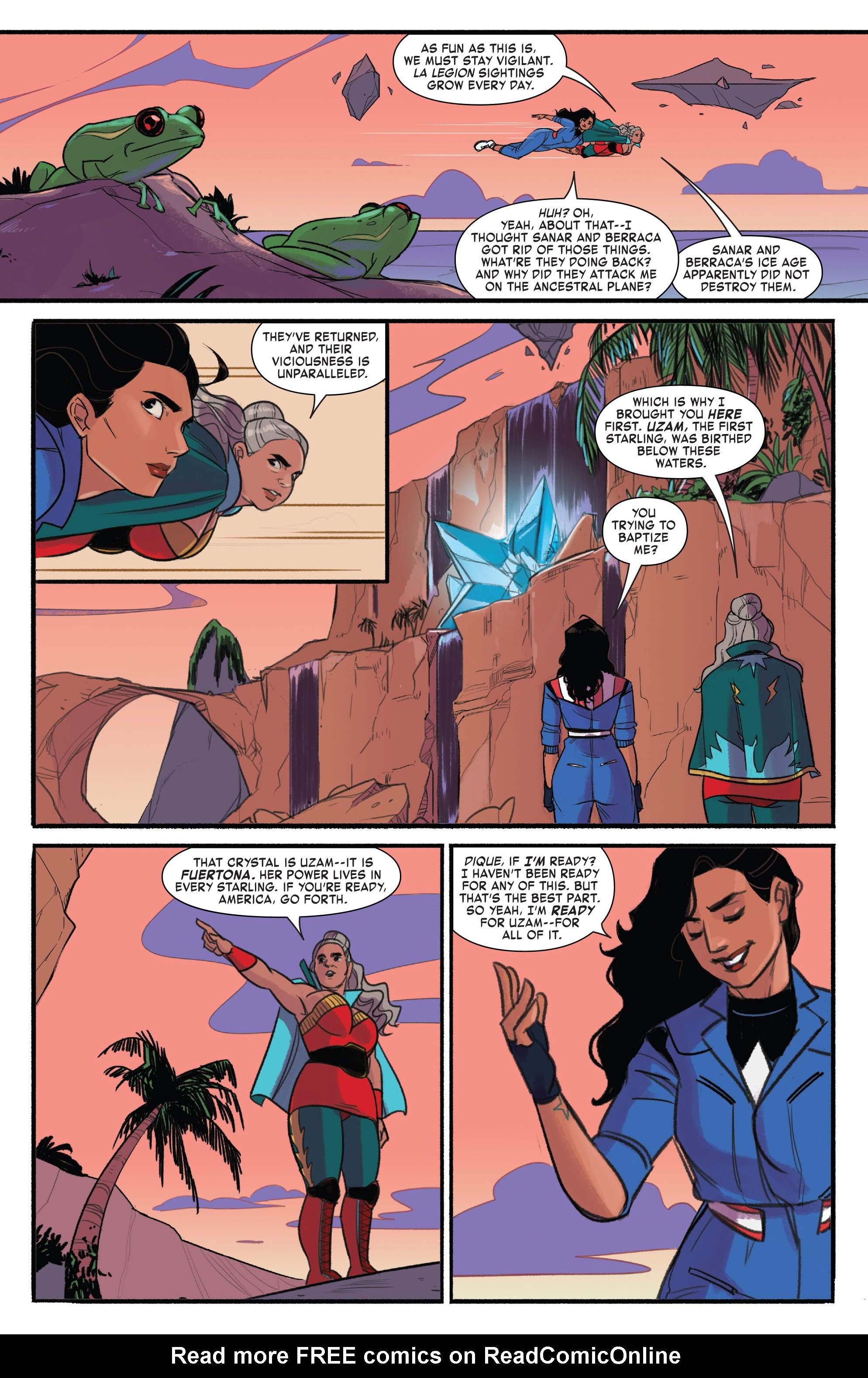 Read online Marvel-Verse: America Chavez comic -  Issue # TPB - 93