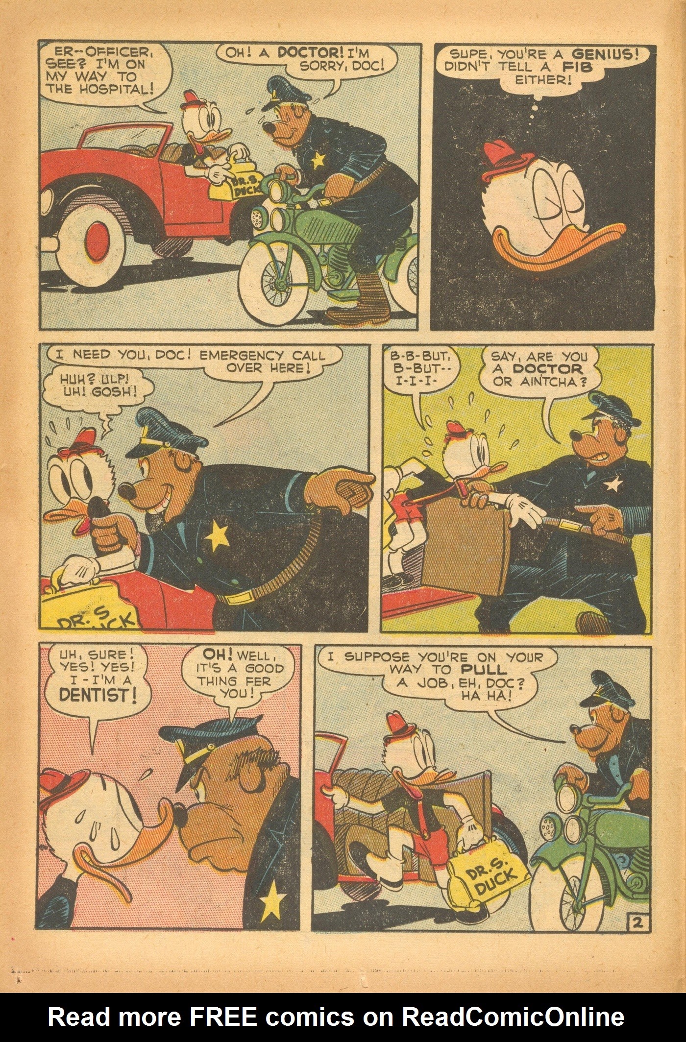 Read online Super Duck Comics comic -  Issue #21 - 16