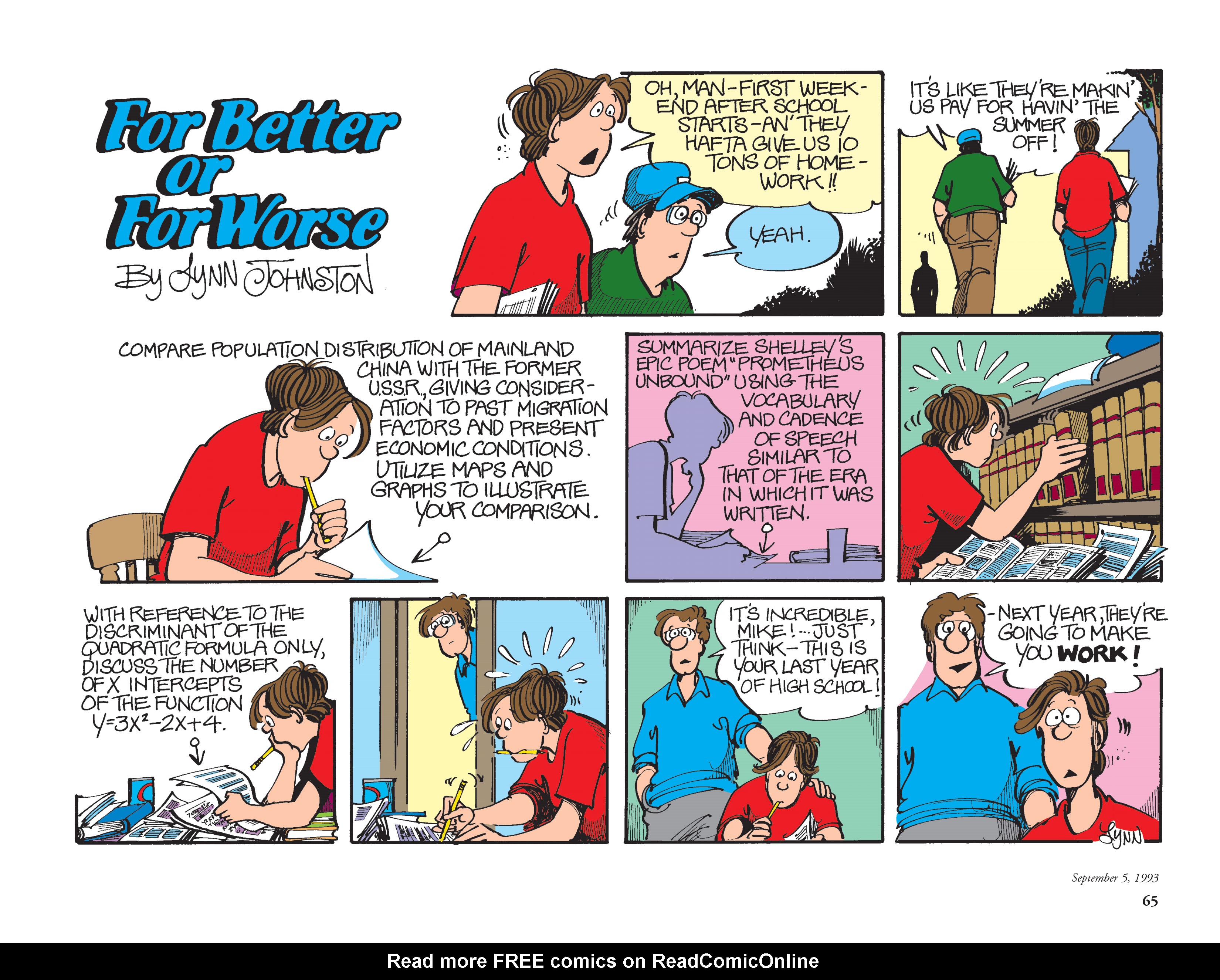 Read online For Better Or For Worse: The Complete Library comic -  Issue # TPB 5 (Part 1) - 65