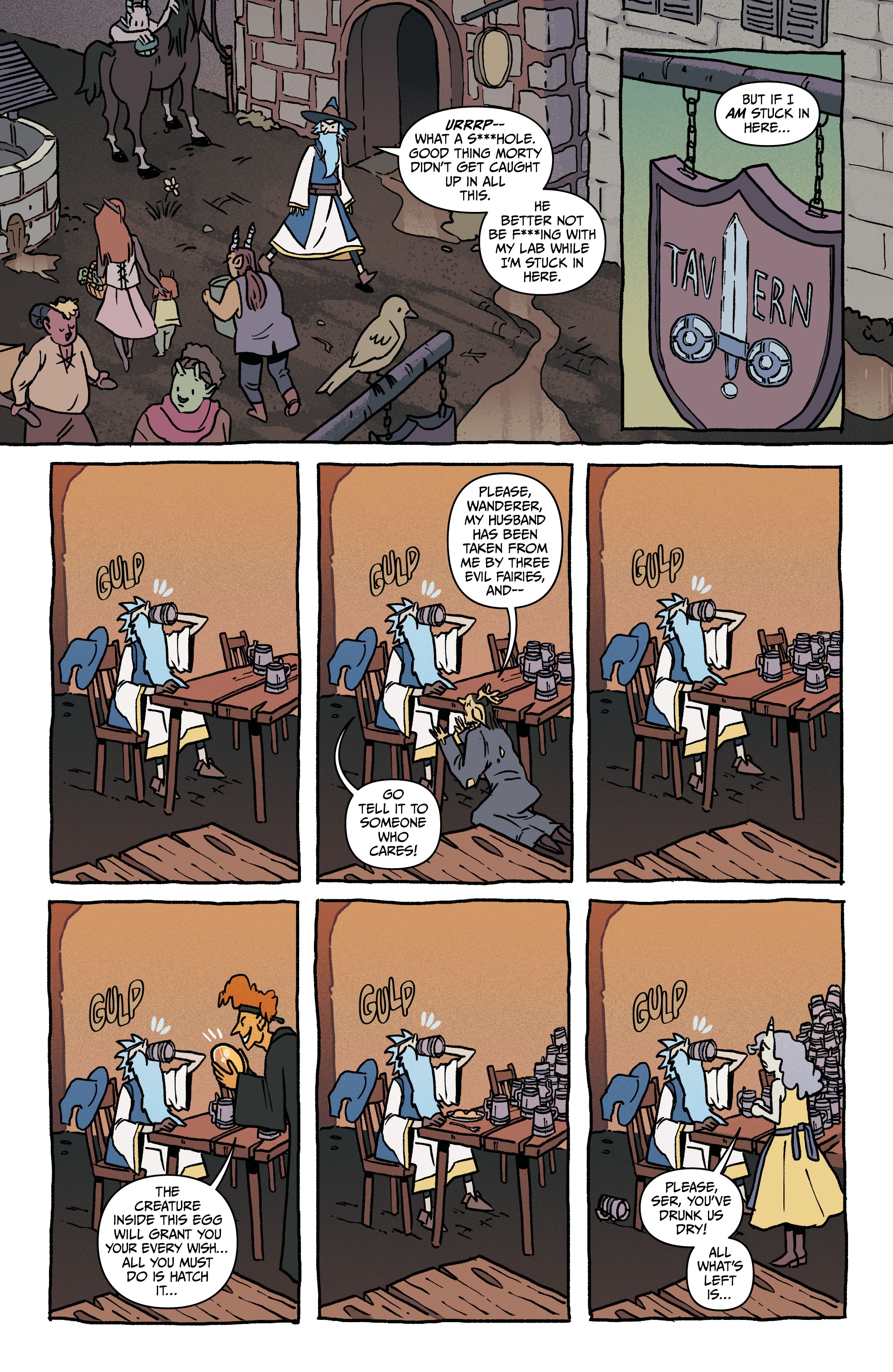 Read online Rick and Morty: Ever After comic -  Issue # TPB - 35