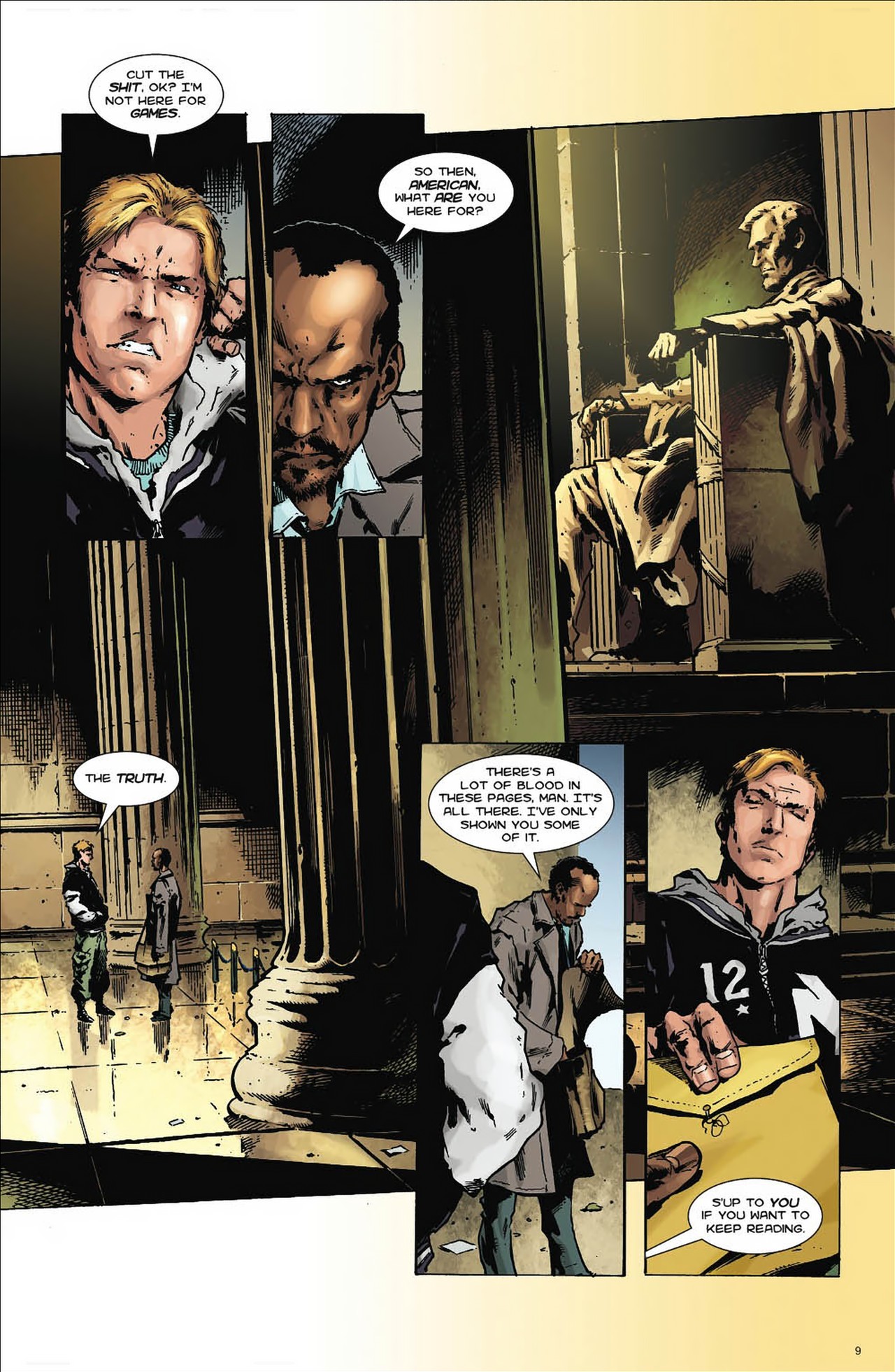 Read online CLA$$WAR comic -  Issue #1 - 6