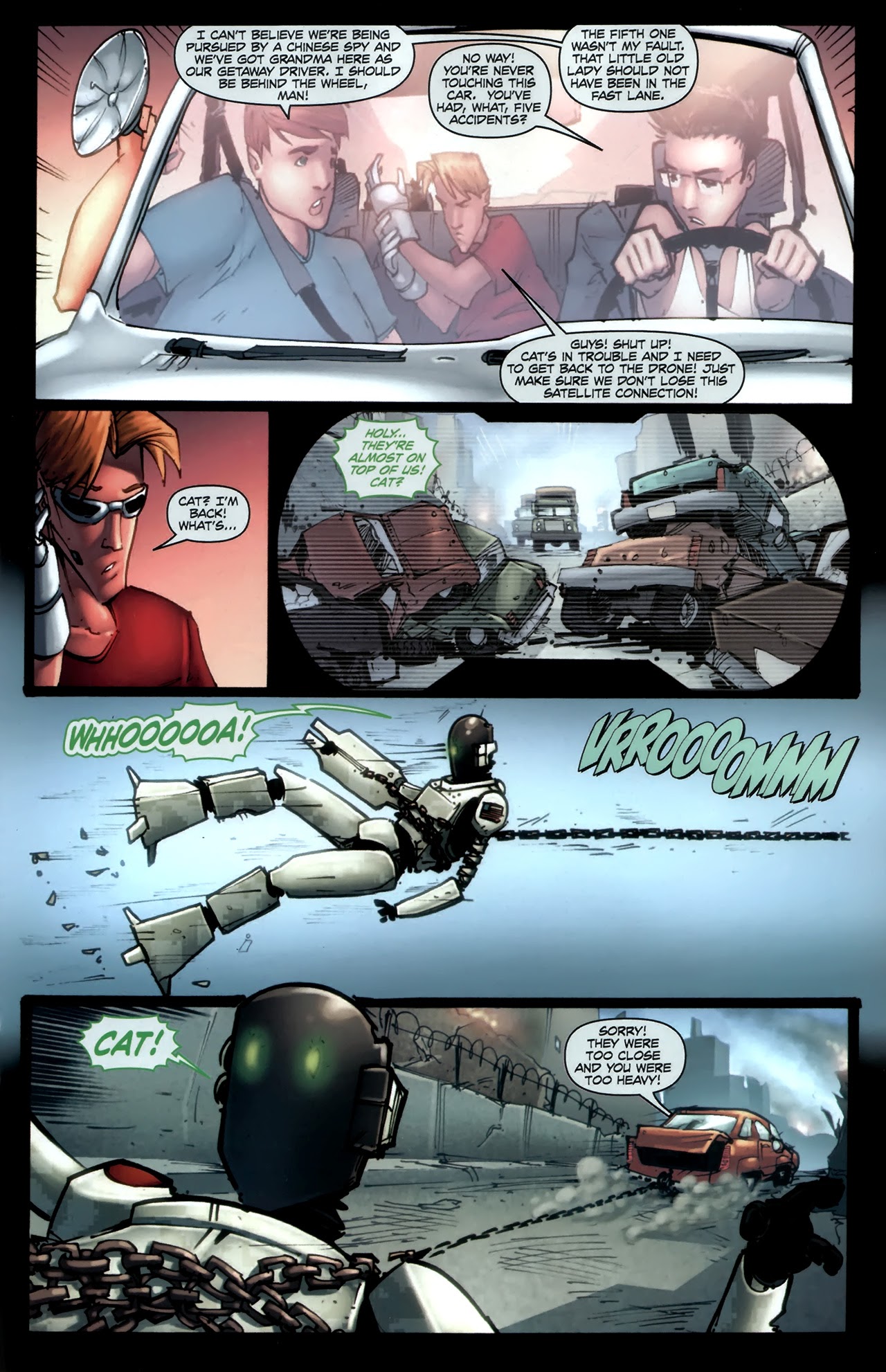 Read online Drone comic -  Issue #3 - 10