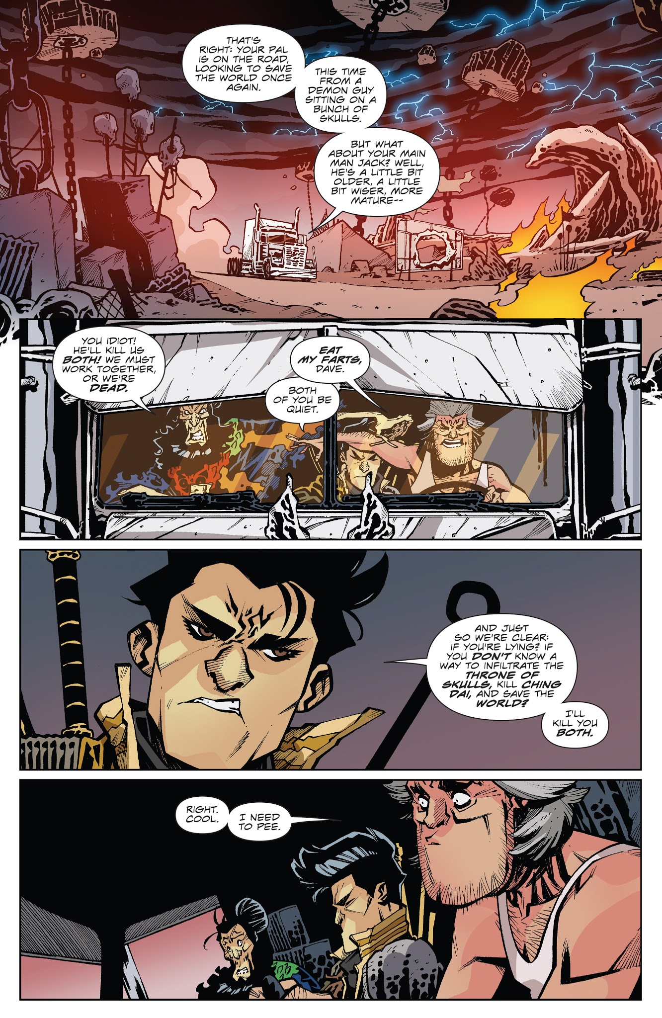 Read online Big Trouble in Little China: Old Man Jack comic -  Issue #5 - 3