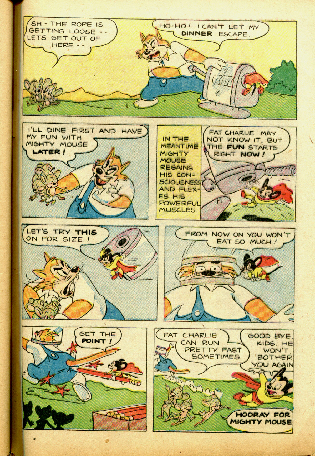 Read online Paul Terry's Mighty Mouse Comics comic -  Issue #39 - 97