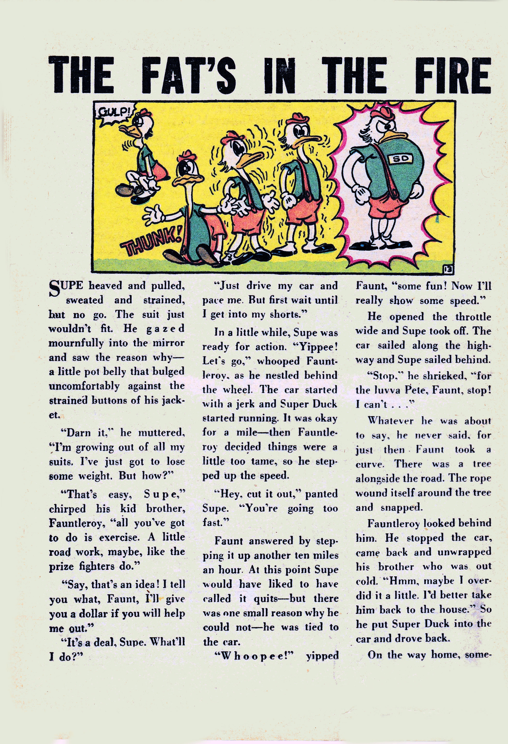 Read online Super Duck Comics comic -  Issue #7 - 36